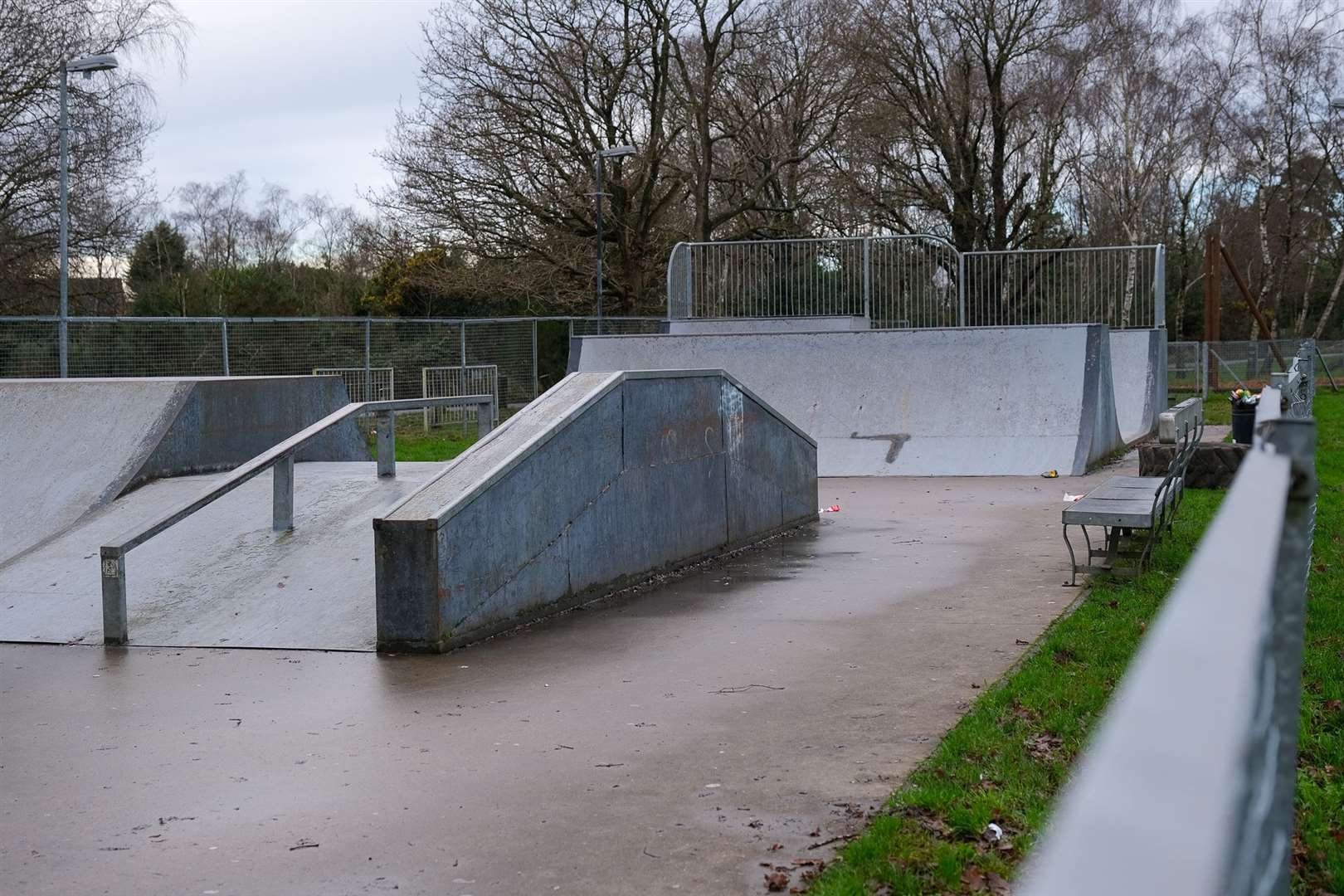The replacement park will cost around £150,000