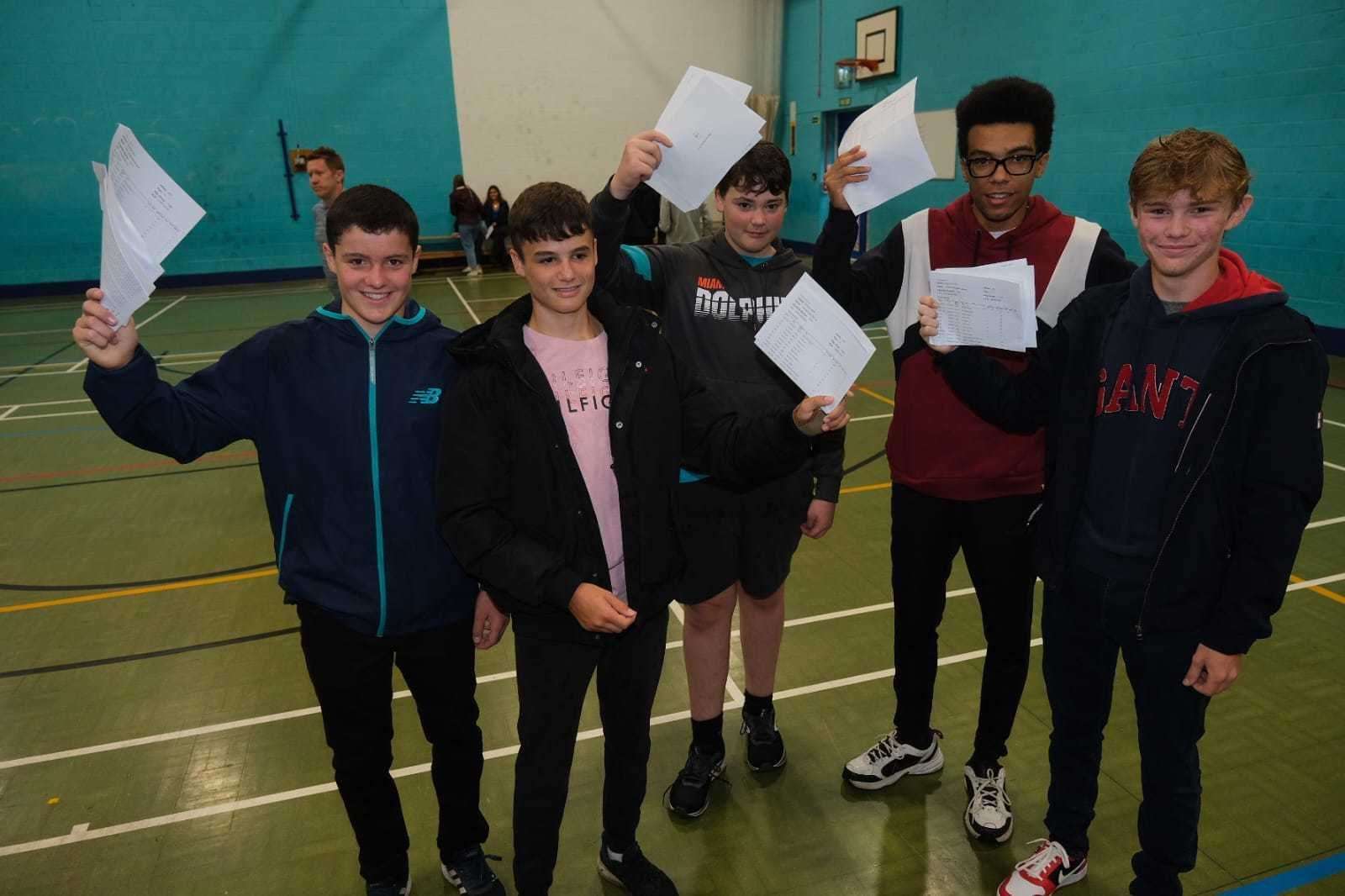 Park House School pupils received their results this morning (58880586)