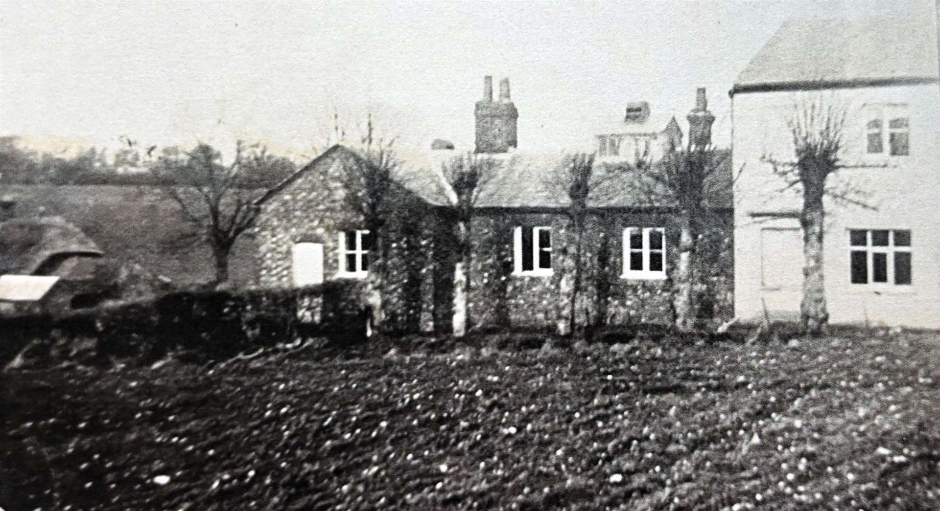 Chaddleworth School, pictured in 1912