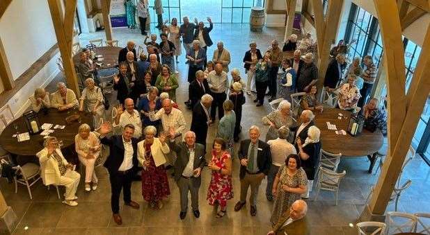 More than 60 NCC staff, volunteers and their supporters gathered to mark the recent milestone
