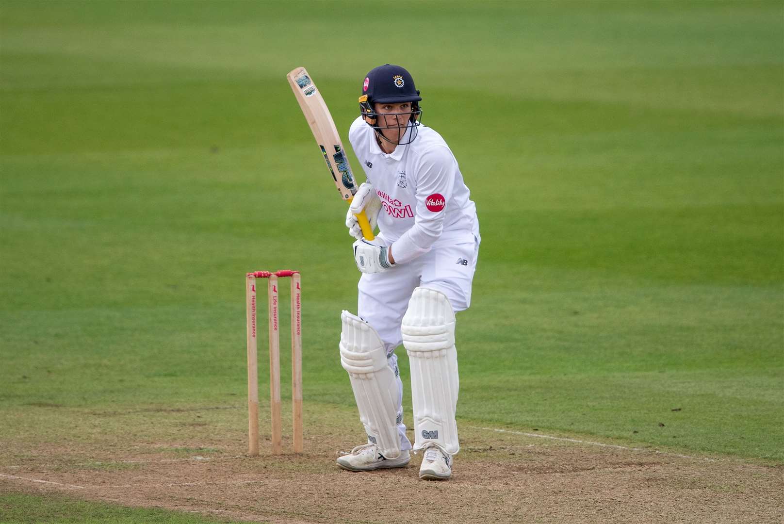 Toby Albert in action for Hampshire - Photo: Dave Vokes