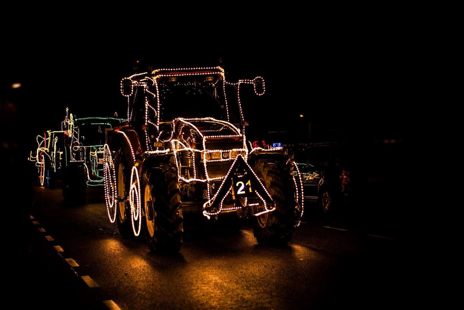Bob's Christmas Tractor Run, 2021
