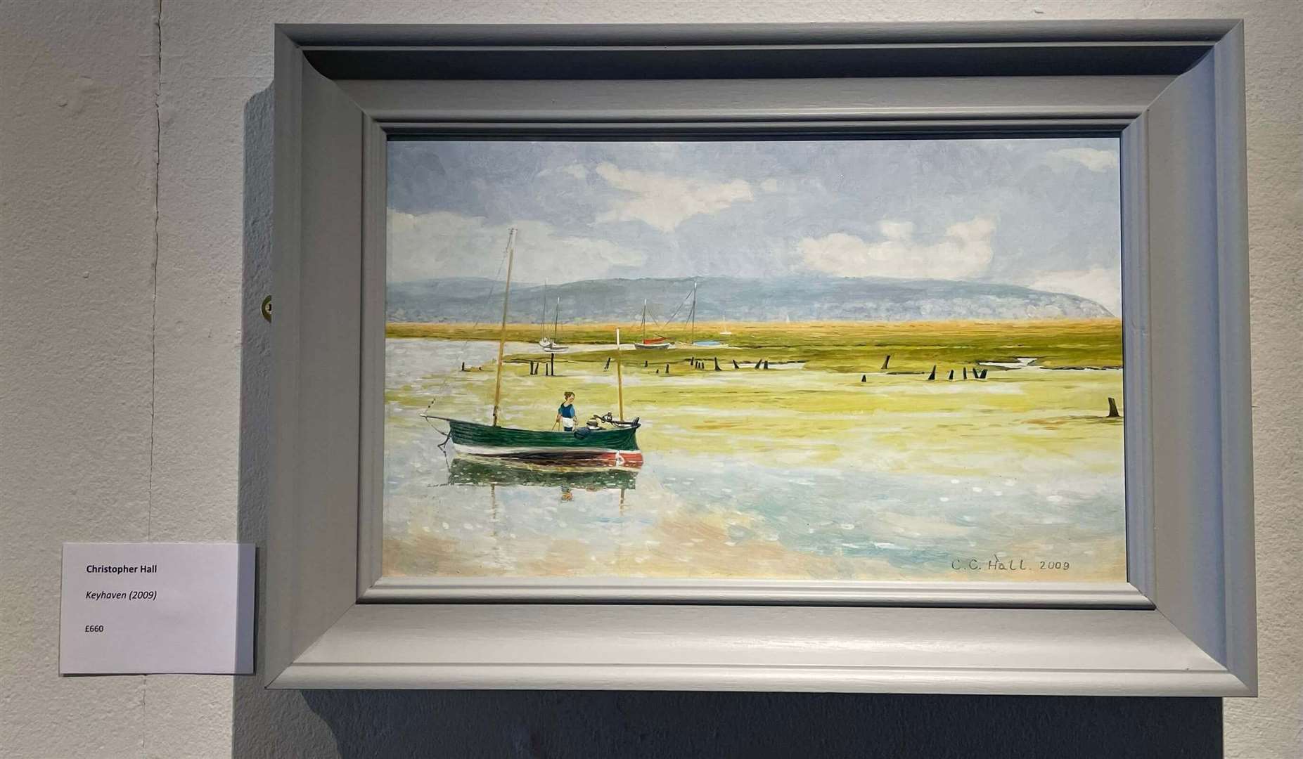 Christopher Hall's works are for sale in support of the Old Library Campaign