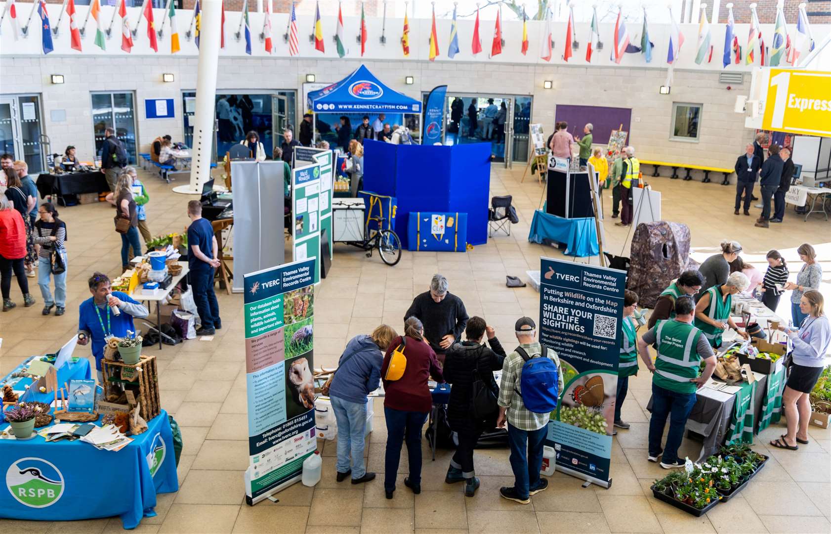 St Bartholomew’s School played host to around 60 stalls
