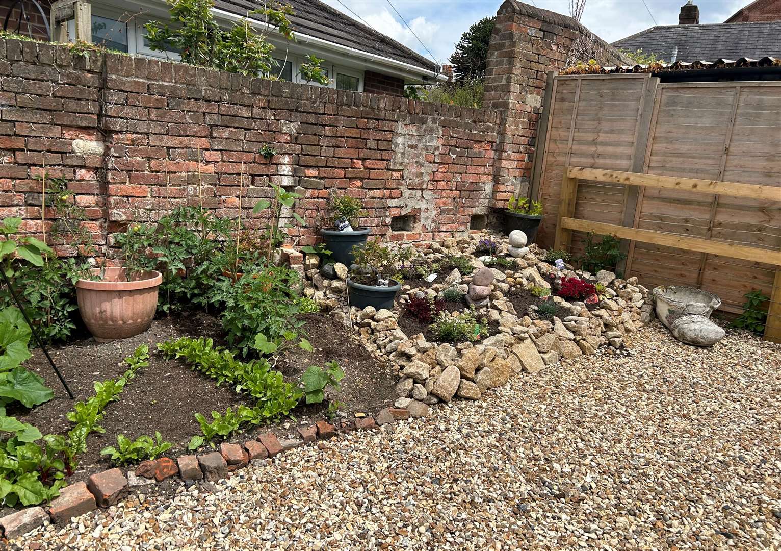 Residents at Upper Raymond’s Almshouses are benefitting from their new communal garden