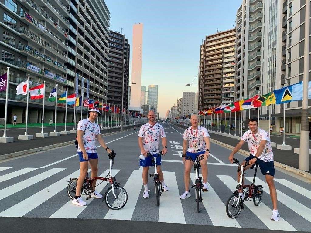 All smiles in Tokyo