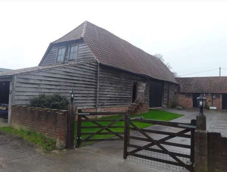 Existing timber barn