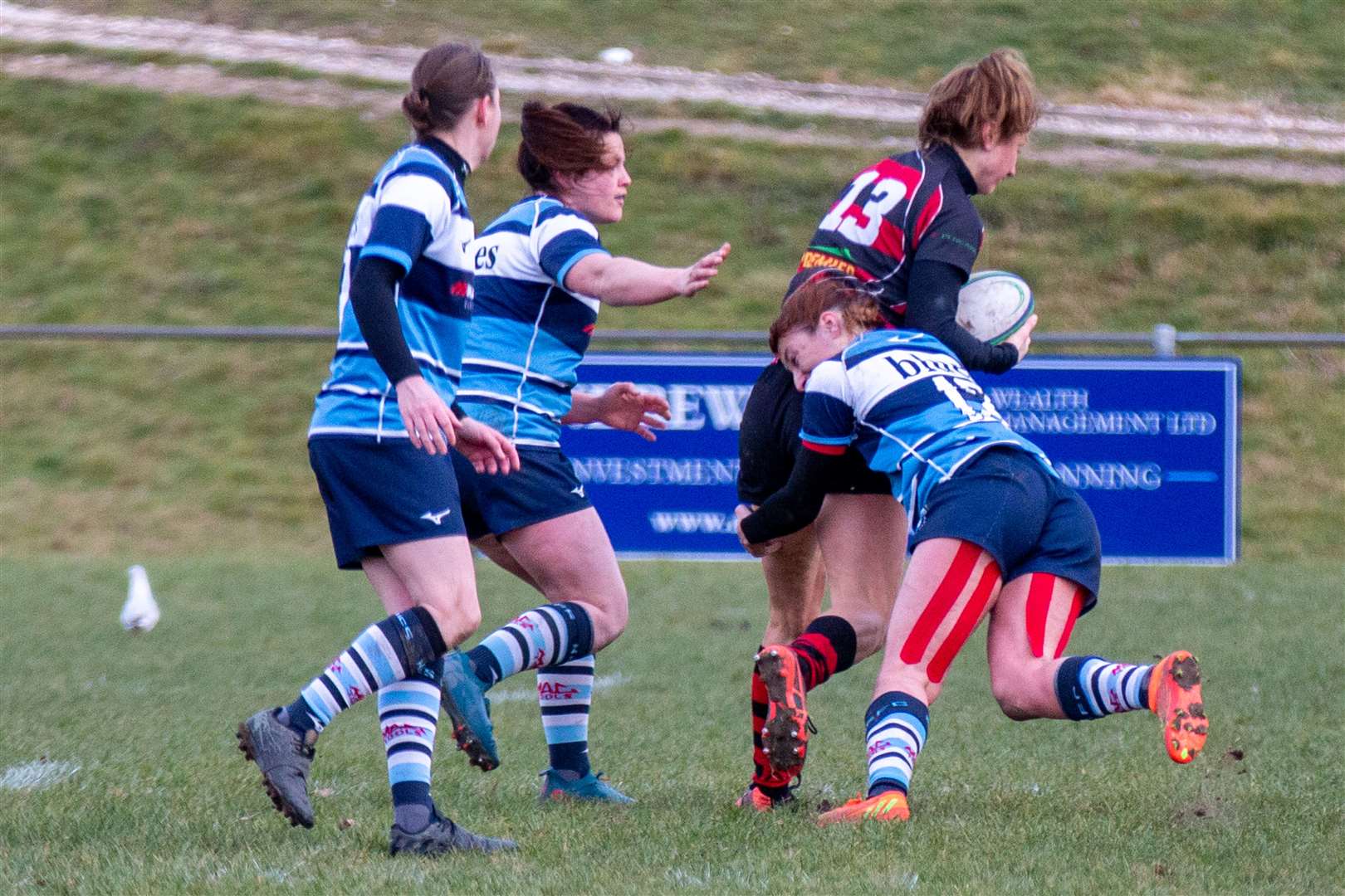 A big hit. All pictures by Alastair Gray