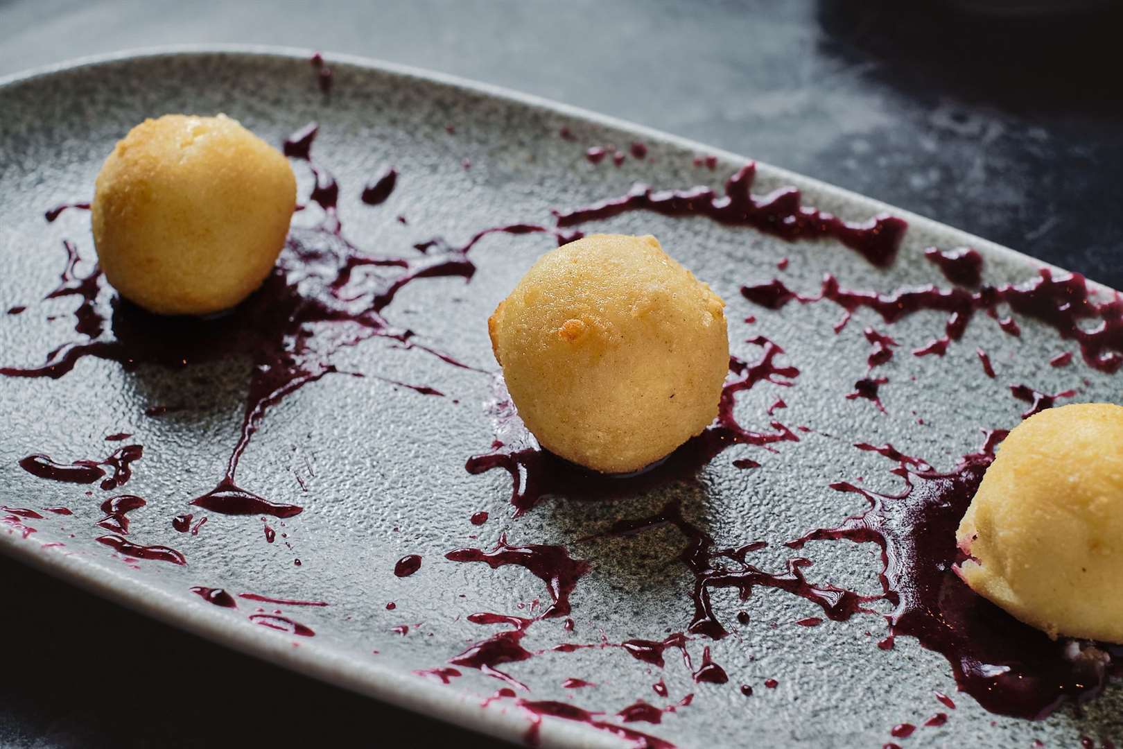 La de goats cheese balls starter