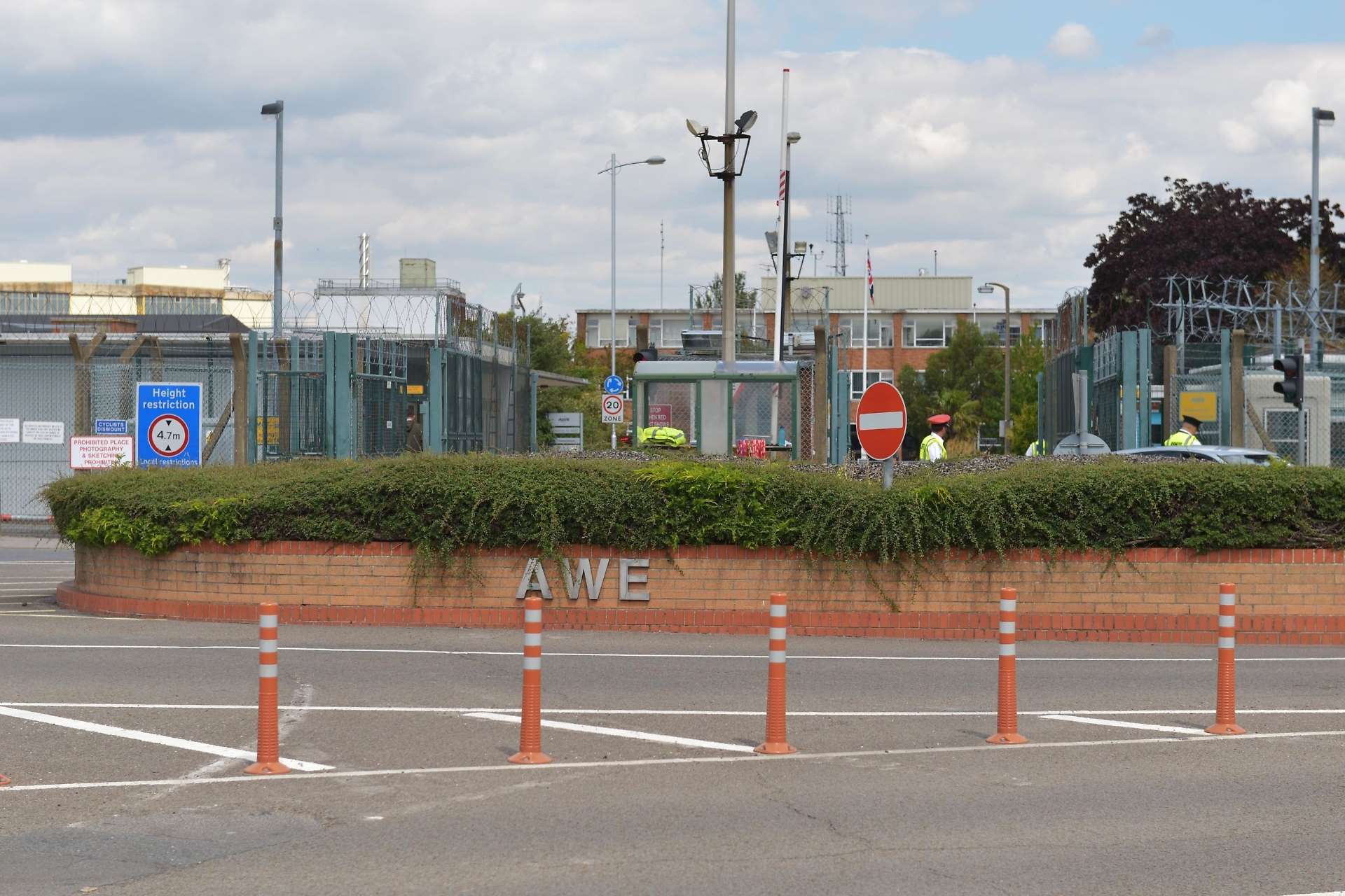 AWE Aldermaston, where the ammunition was being transported to.