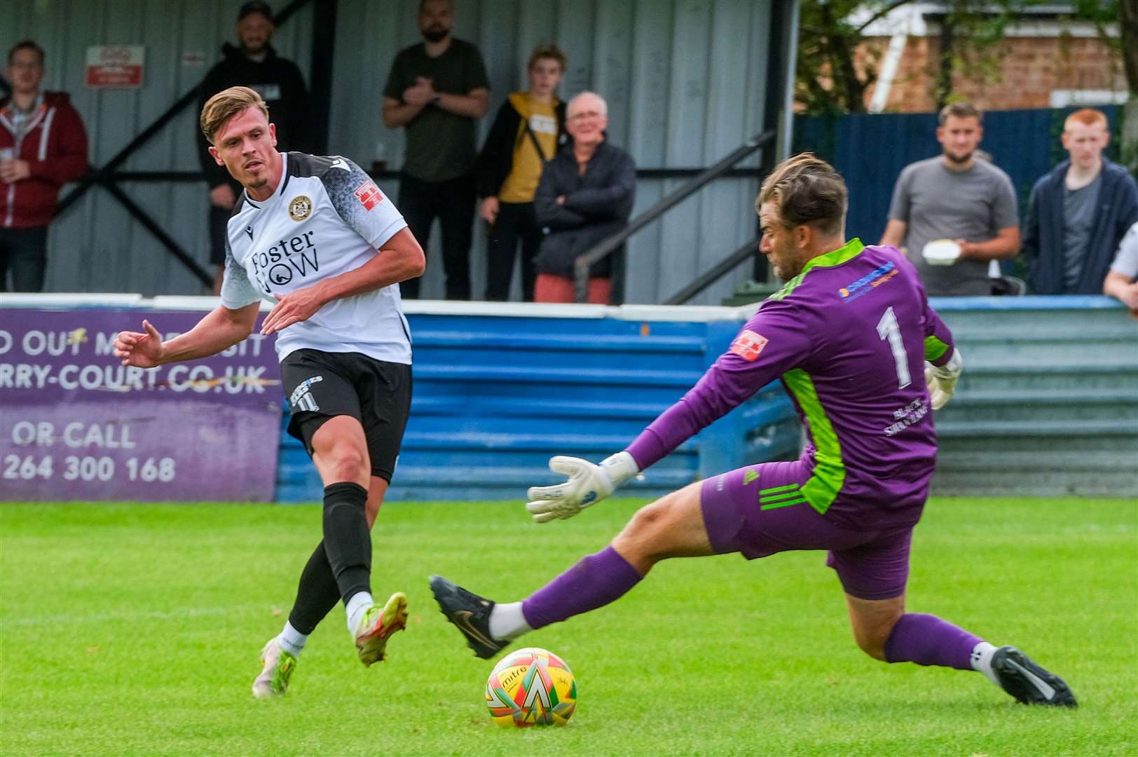 Attacker Sean Moore has departed the club