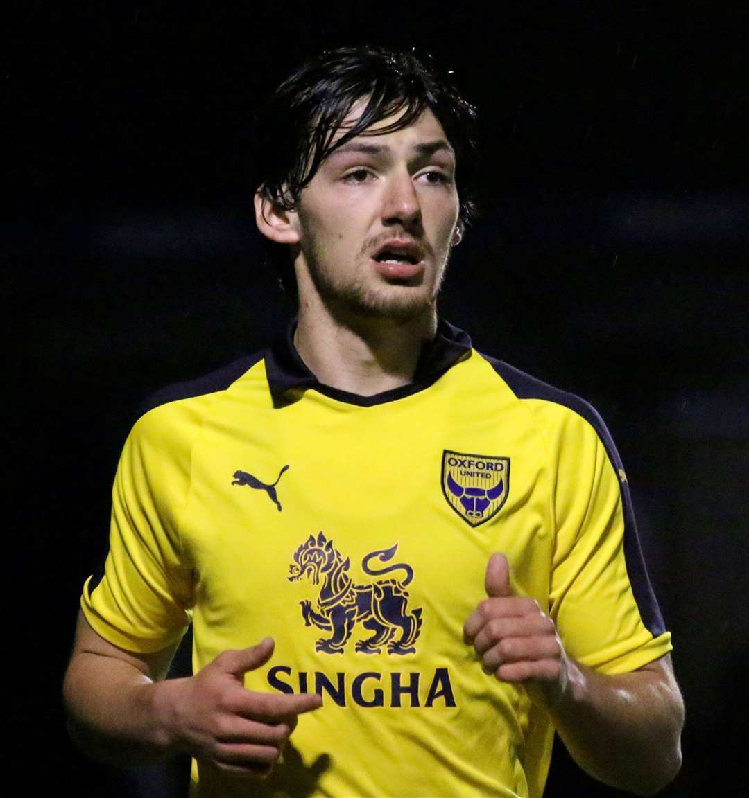 Matt Berry-Hargreaves during his time at Oxford United (Photo: Steve Daniels)