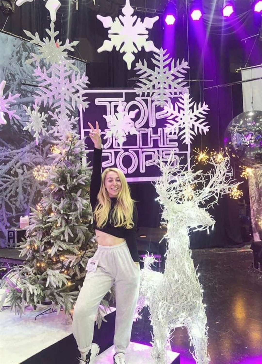 Top of the Pops, Elstree Studios for Jax Jones and Kamille