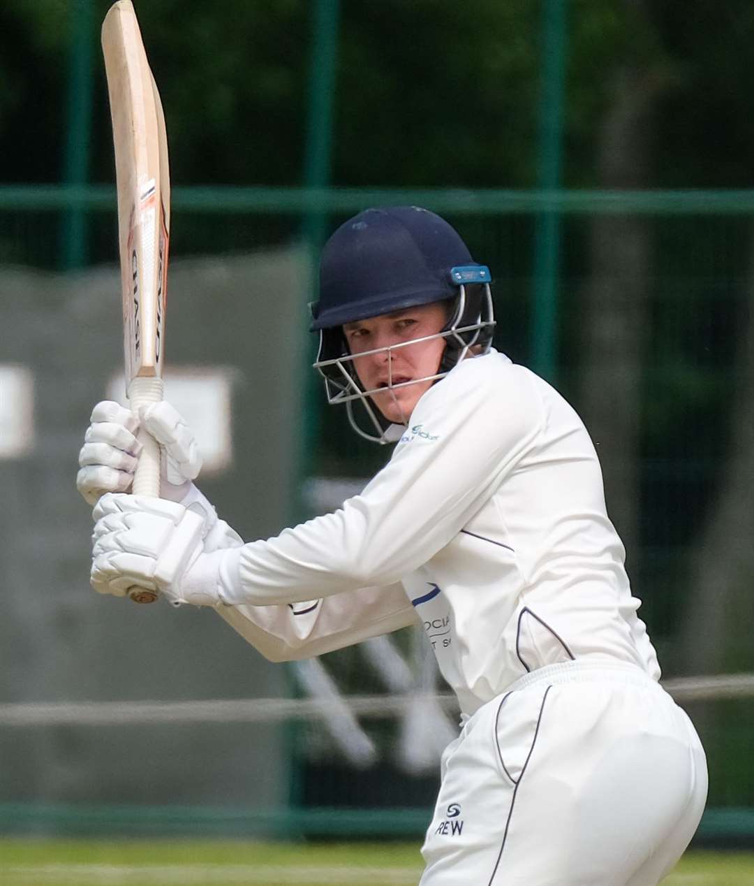 Rhys Williams off his pads