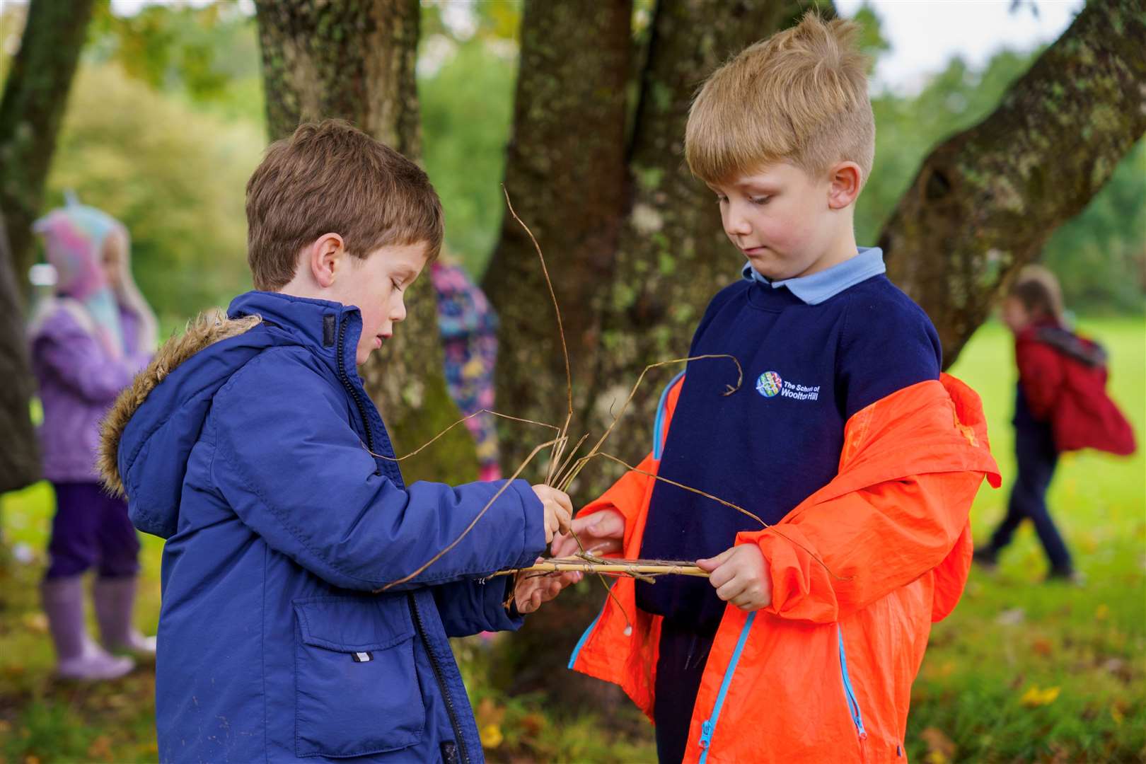 Outdoor learning day at The Schools of Woolton Hill on Friday, October 20