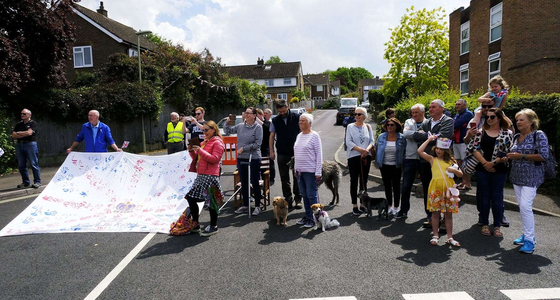 Thousands of residents turned out