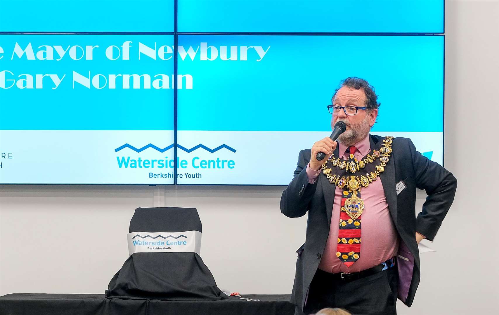 Mayor of Newbury Gary Norman
