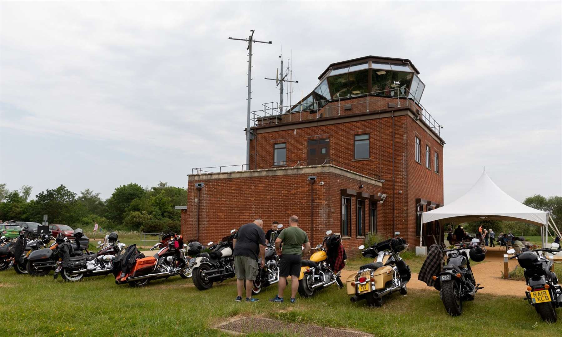 Harley Davidson Thames Valley Chapter visited Greenham Control Tower on Saturday, June 10 Photos: © Lee Sainsbury / Oxygen Photography
