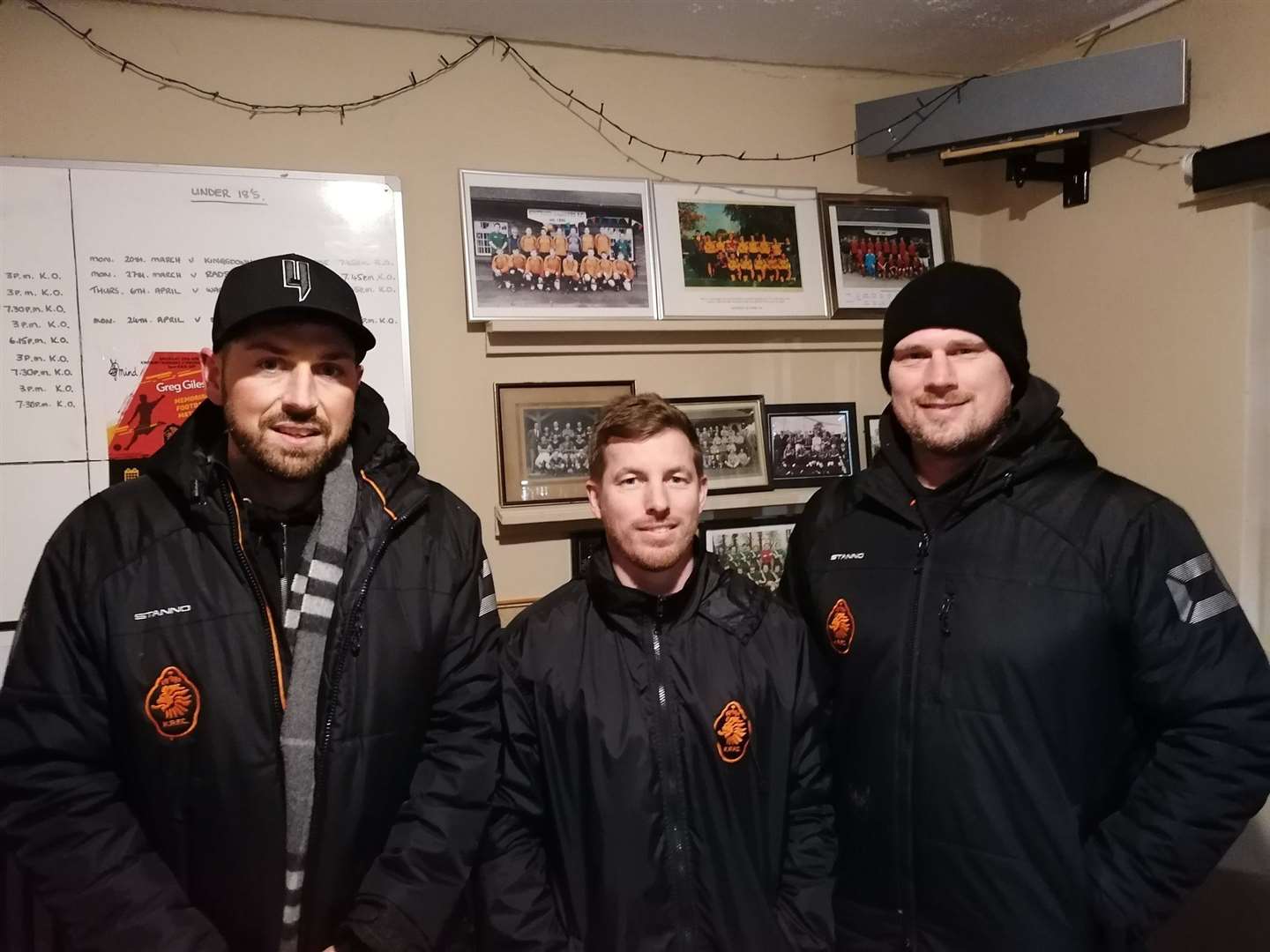 Gers boss Danny Langford (left) believes his side can achieve promotion to Step 6