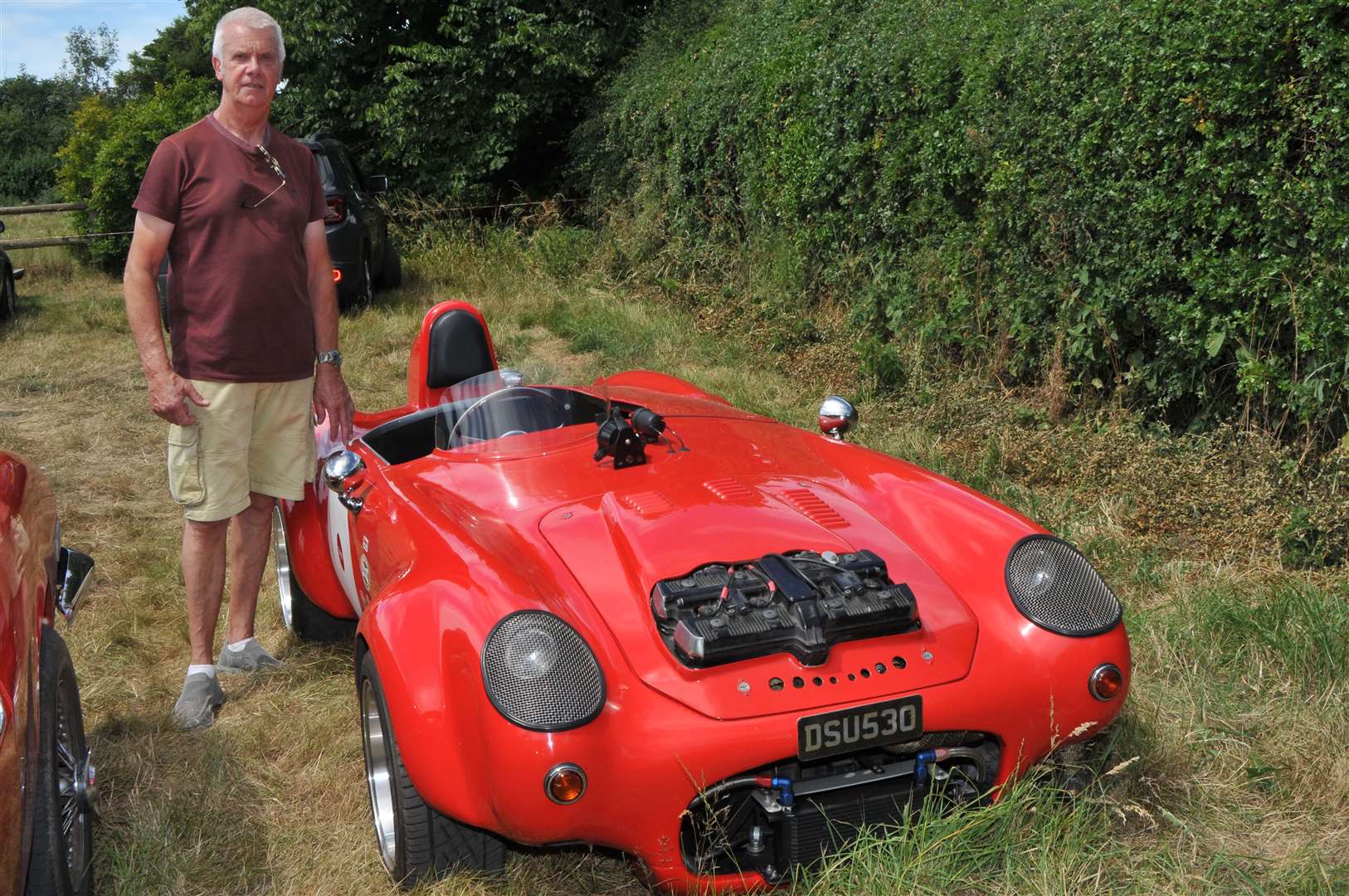 Jan Sommerville's modified 1957 Berkeley 328, picture Geoff Fletcher