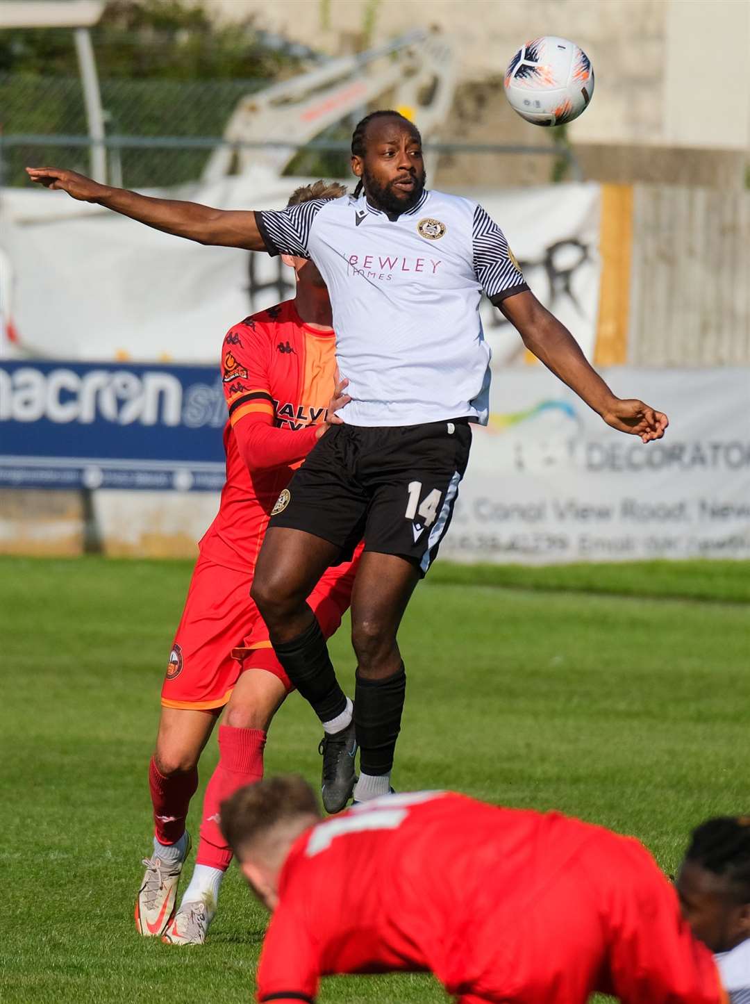Niko Muir scored his first goal for Hungerford