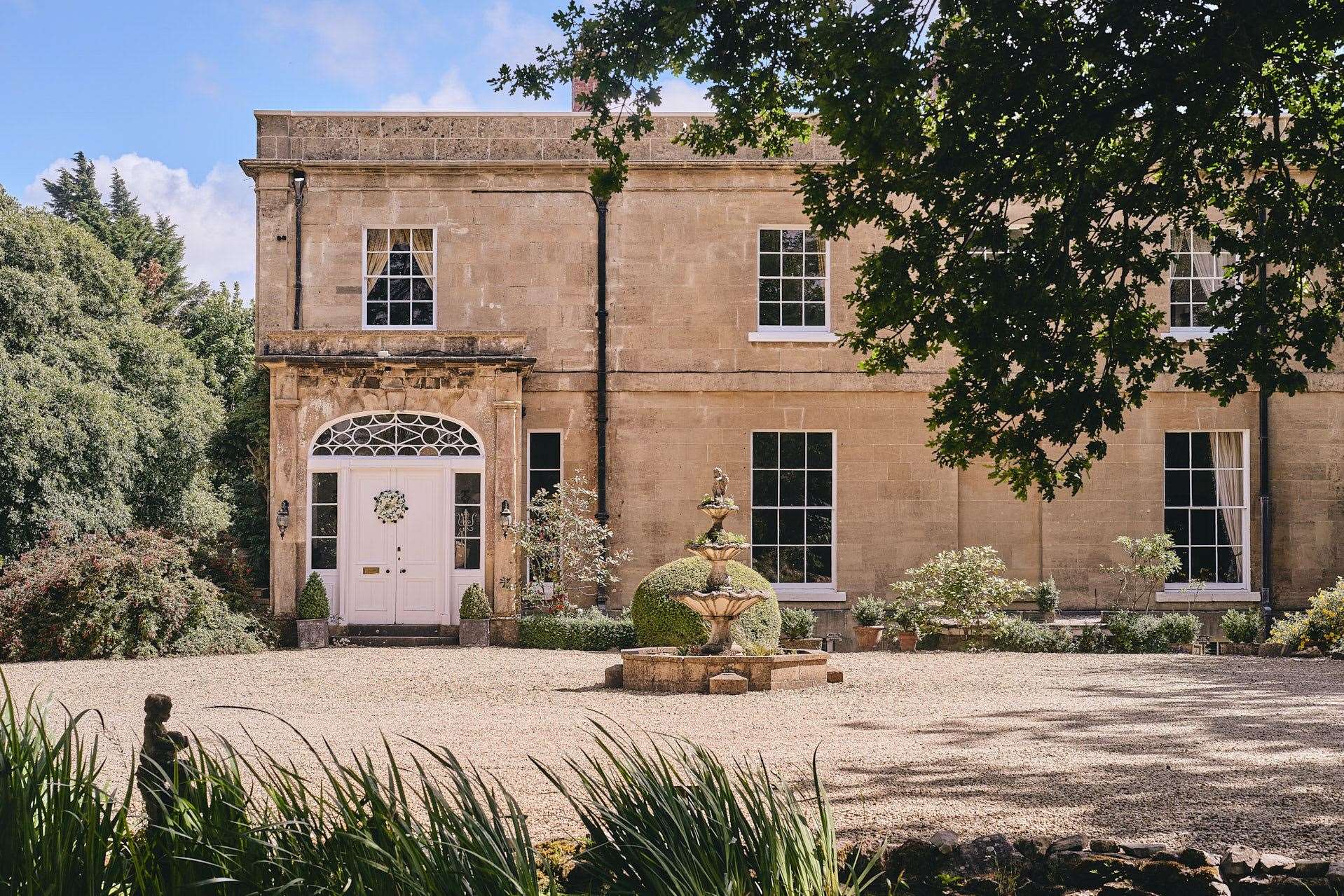 Could you review the online services of conveyancing firm My Home Move Conveyancing while staying in a luxury mansion this month? Picture credit: SWNS