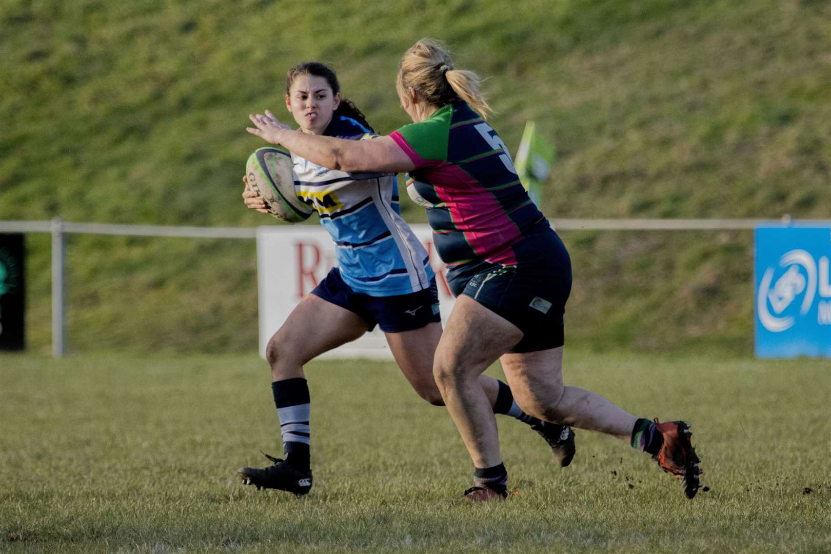 A determined Rachel Martin takes on her opponent. Picture by Sarah Elisabeth Photography