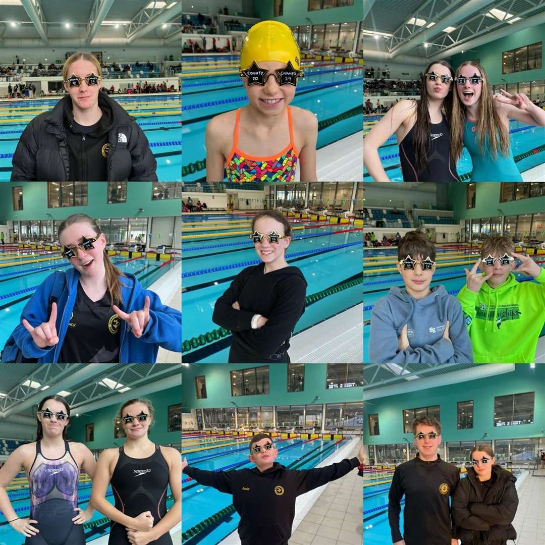 Newbury’s county qualifiers strike a pose