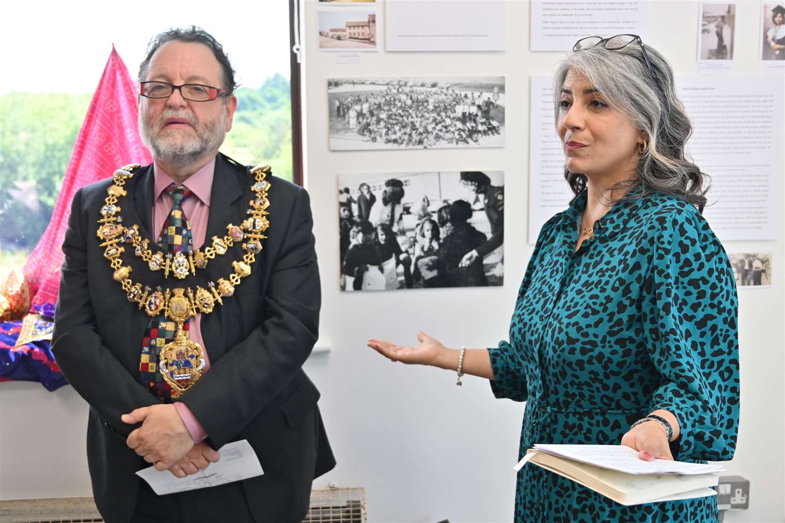 Former Greenham Parish Councillor Pragna Hay organised the event, as a part of a wider project