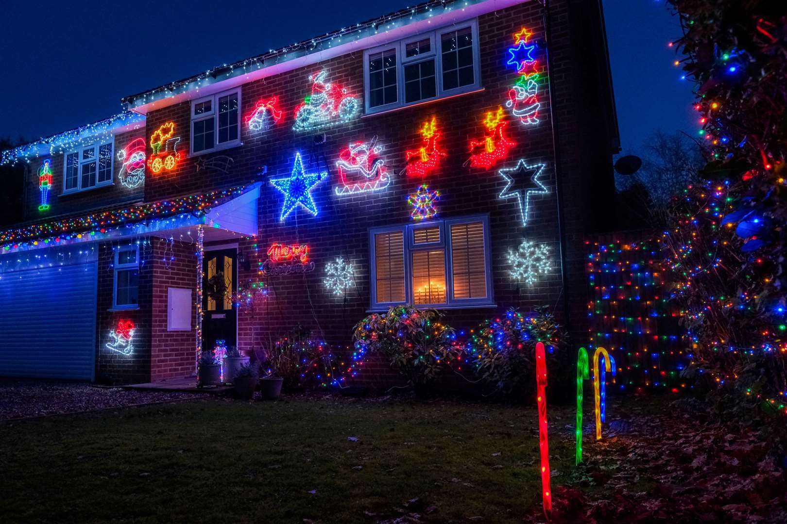 Harwood Rise in Woolton Hill is preparing for its annual Christmas lights fundraising event on Saturday, December 16