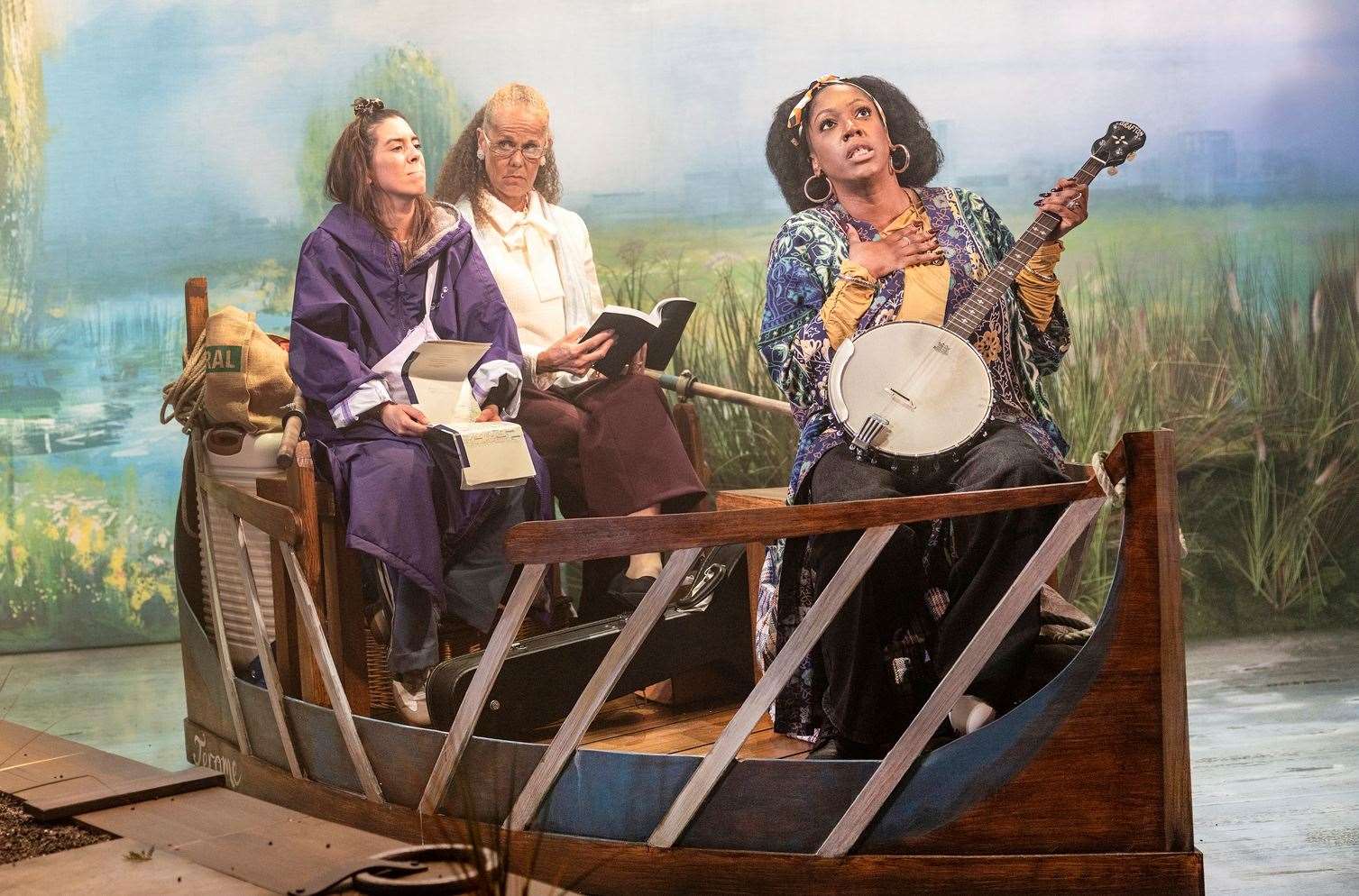 Three Hens in a Boat, Pamela Raith Photography