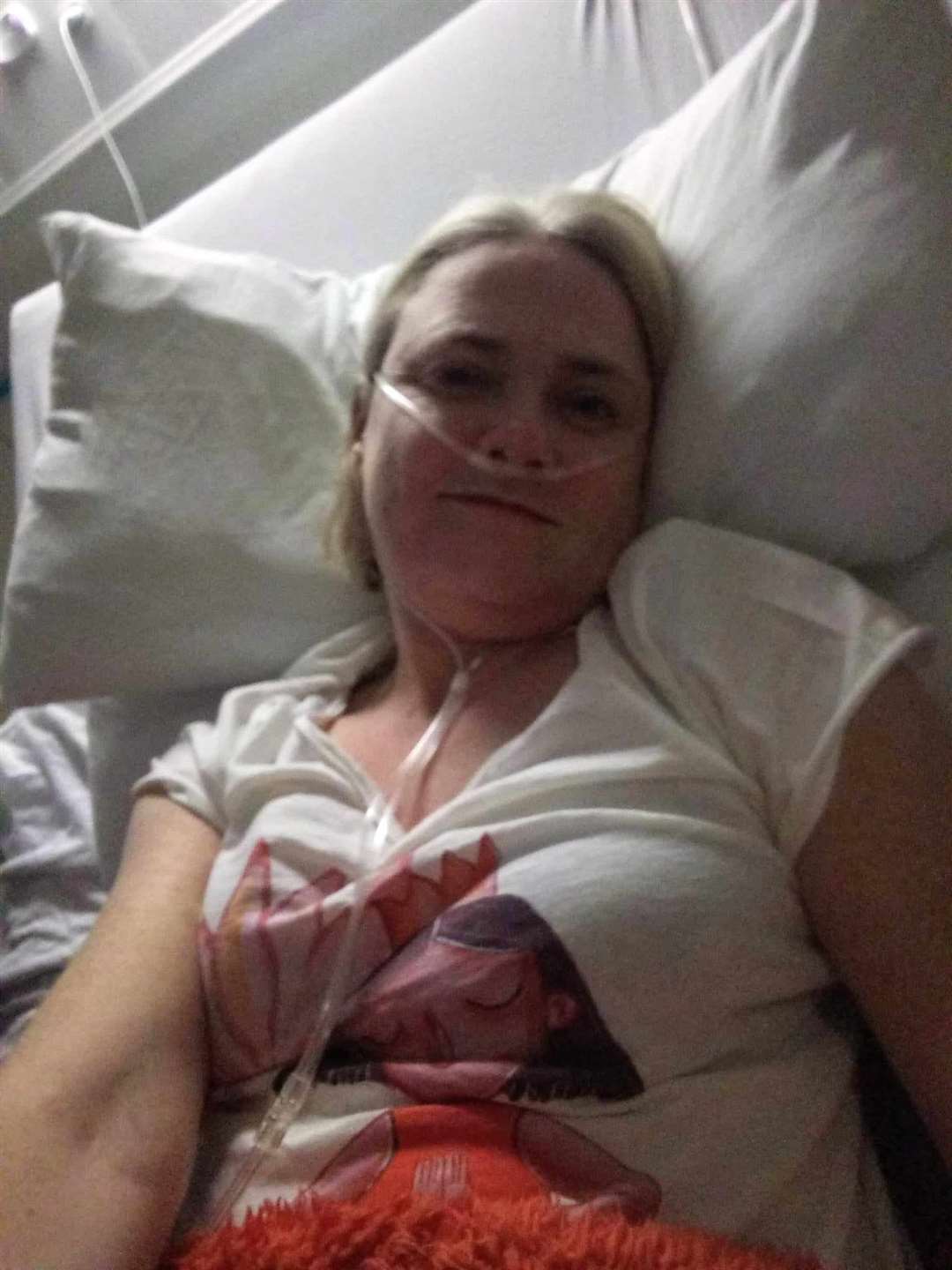 Yvonne Hughes, a cystic fibrosis sufferer, was told she would not survive a lung transplant (Yvonne Hughes/ PA)