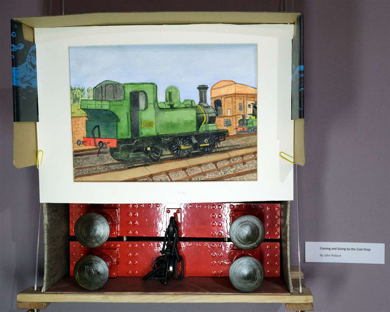 John Pollard, Coming and Going by the Coal Drop, picture Richard Markham