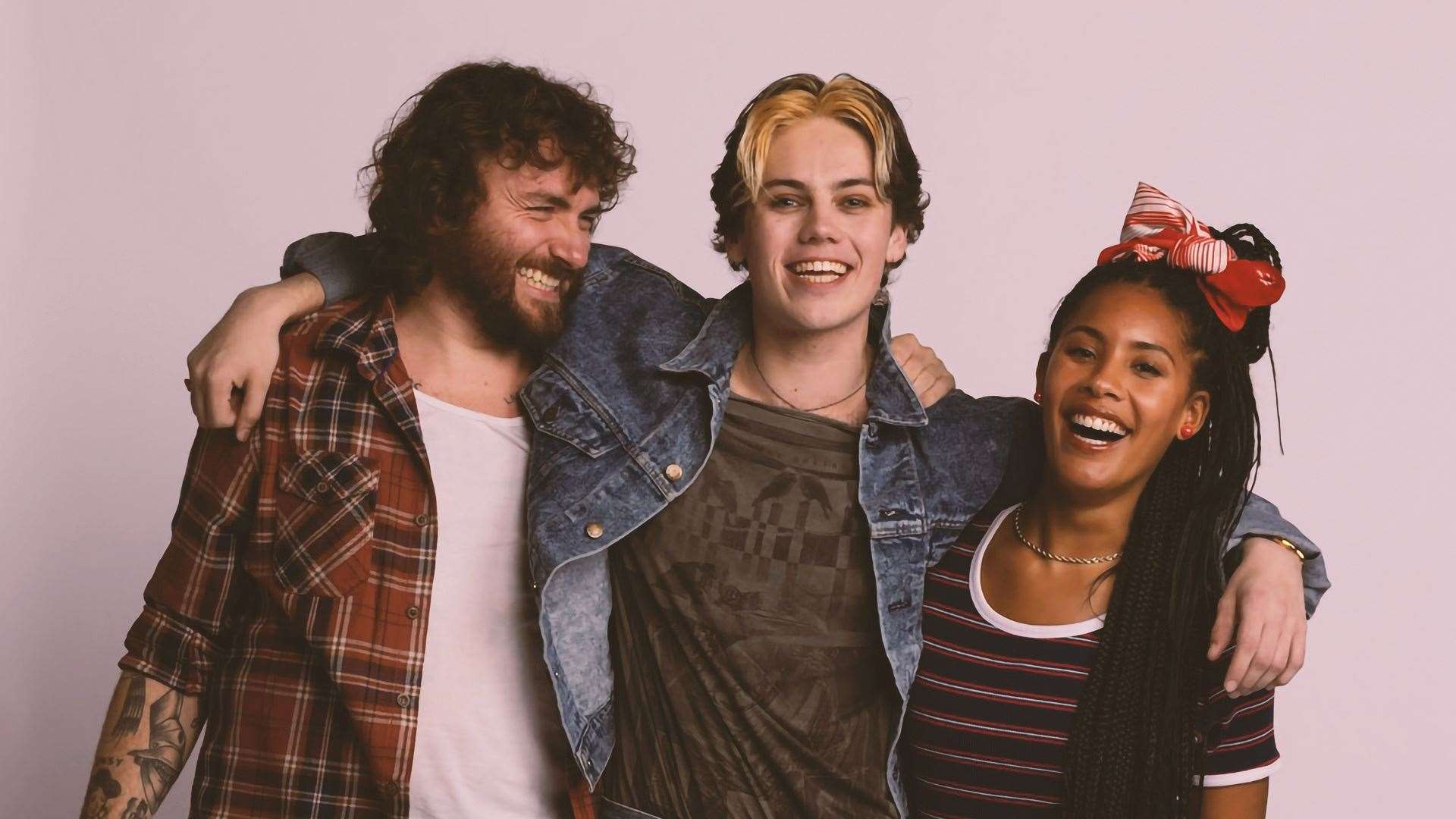 Adam Hunter, Sheridan Townsley and Tateyana Arutura will star in the UK debut of Sing Street. Picture: Richard Southgate