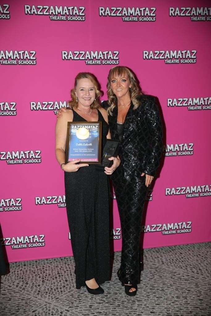 Principal of Razzamataz Newbury, Debbi Ledwith, left, with Razzamataz founder, Denise Hutton-Gosney