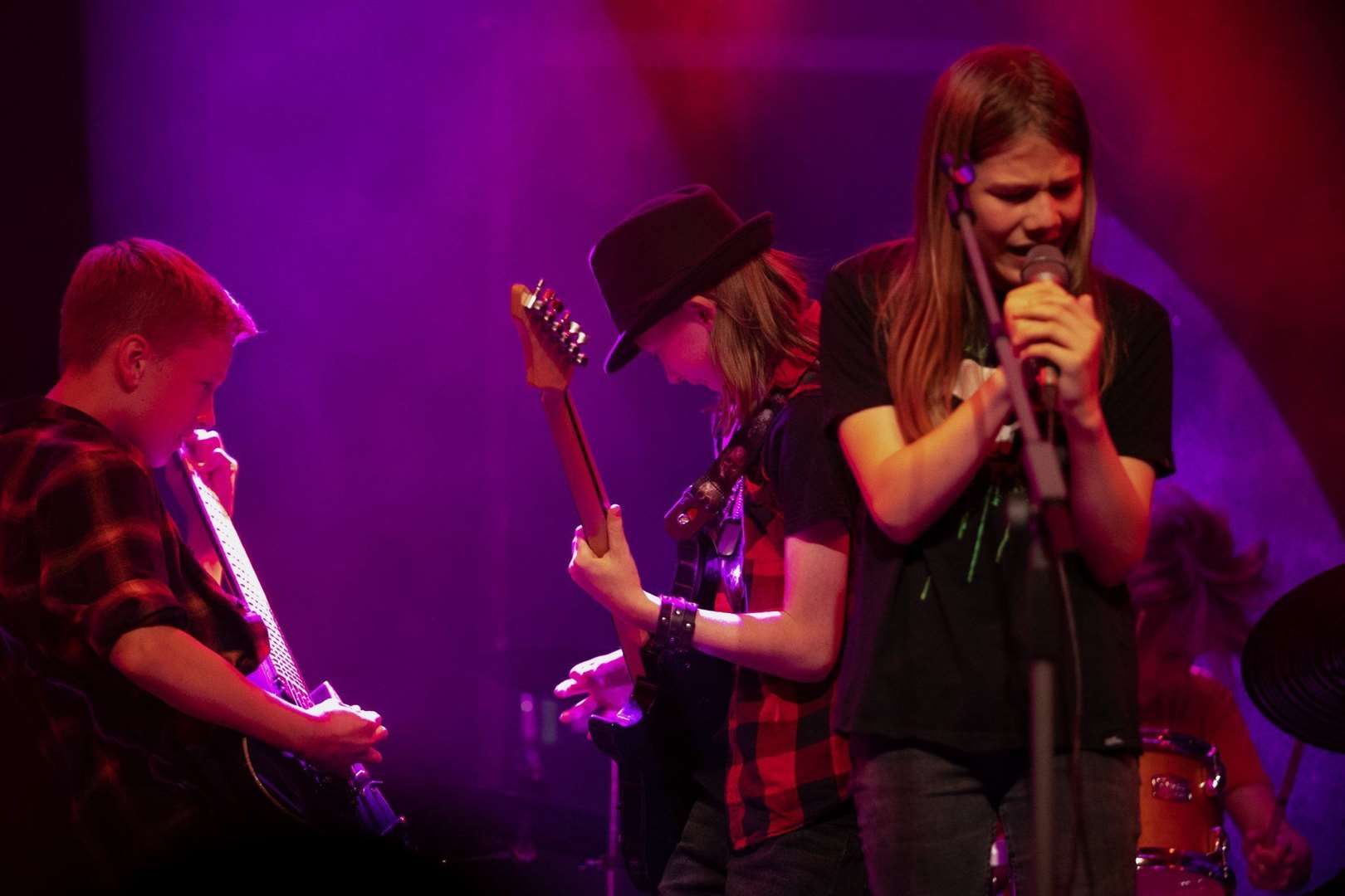 “We were surprised at just how at home they were on a big stage.” Picture: Peter Nicholson Photography