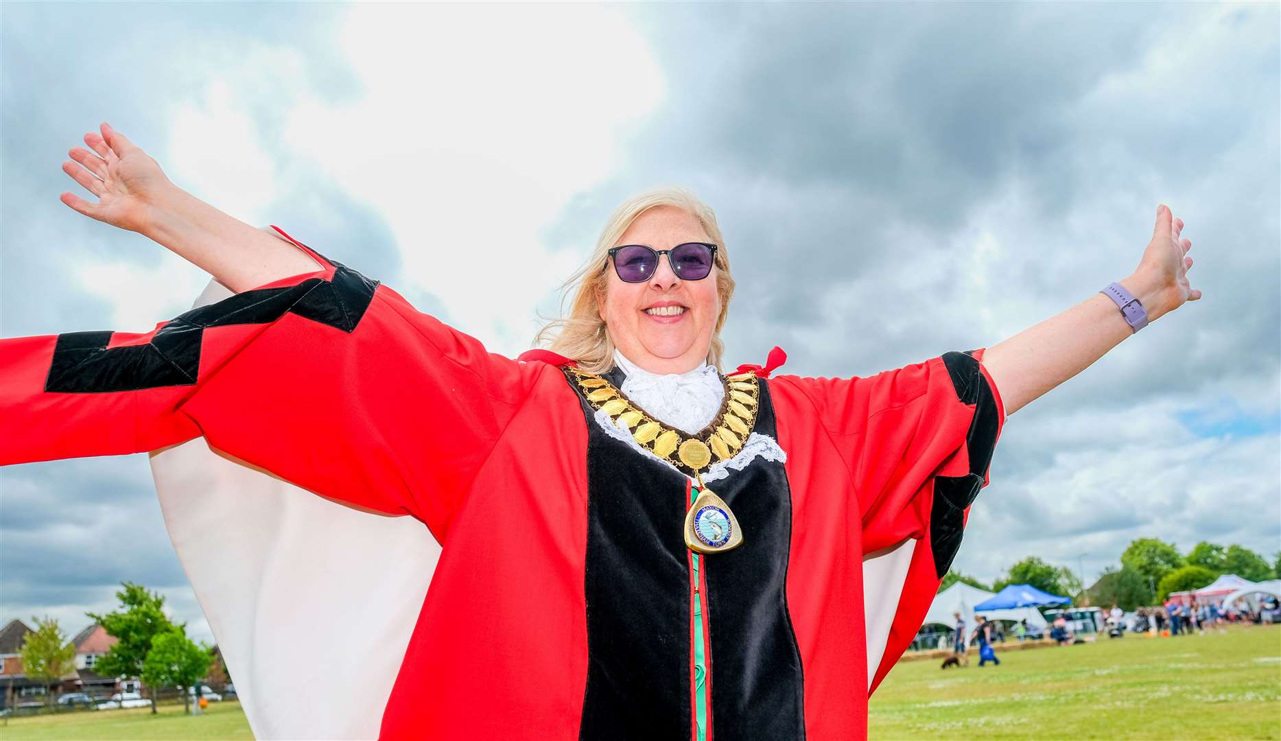 £625 was raised for the mayor’s two chosen charities