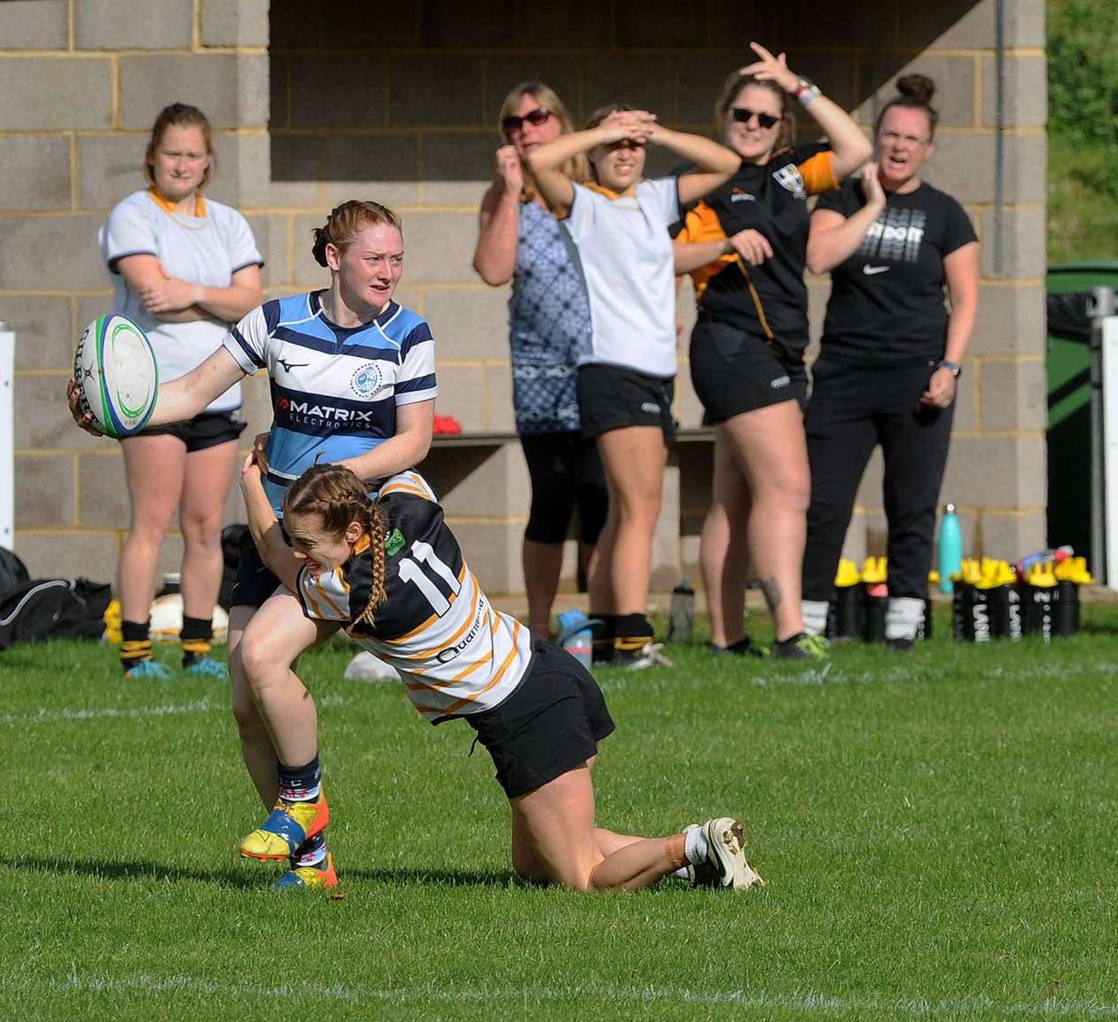 Newbury were impressive with ball in hand