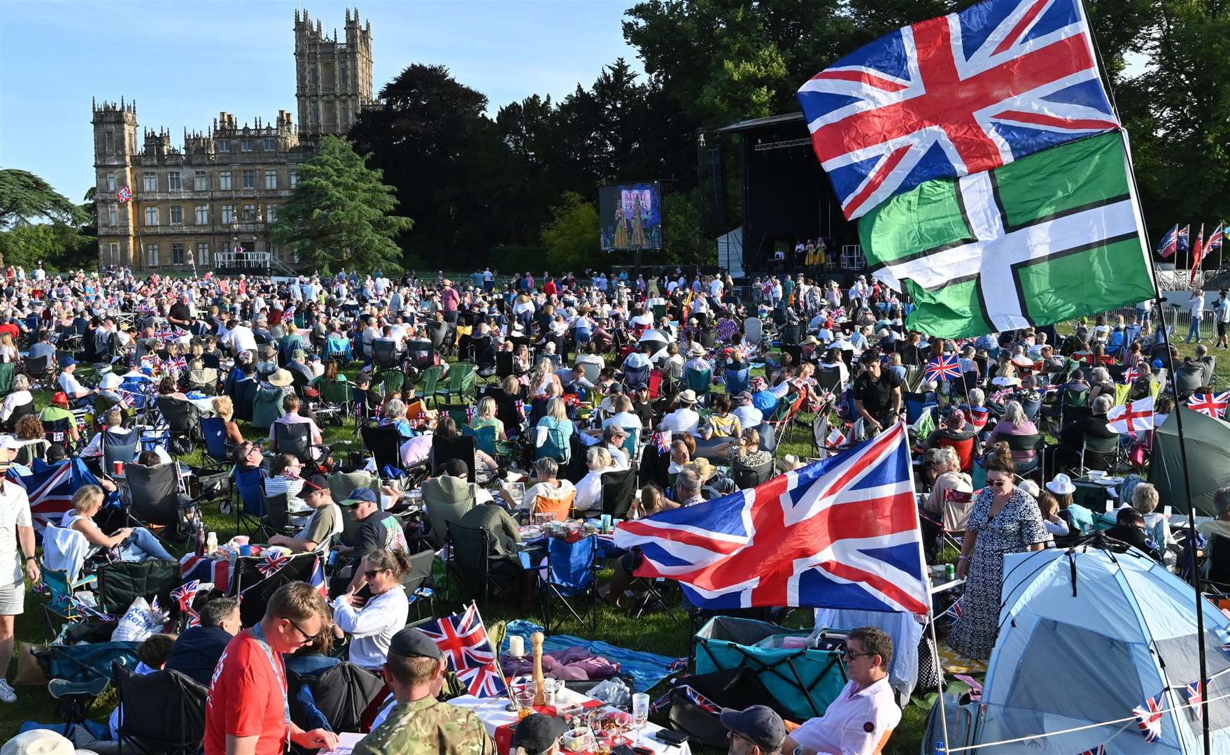 Highclere Battle Proms