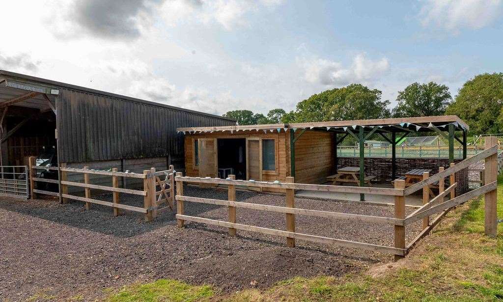 Provision for horses at Mortimer Common