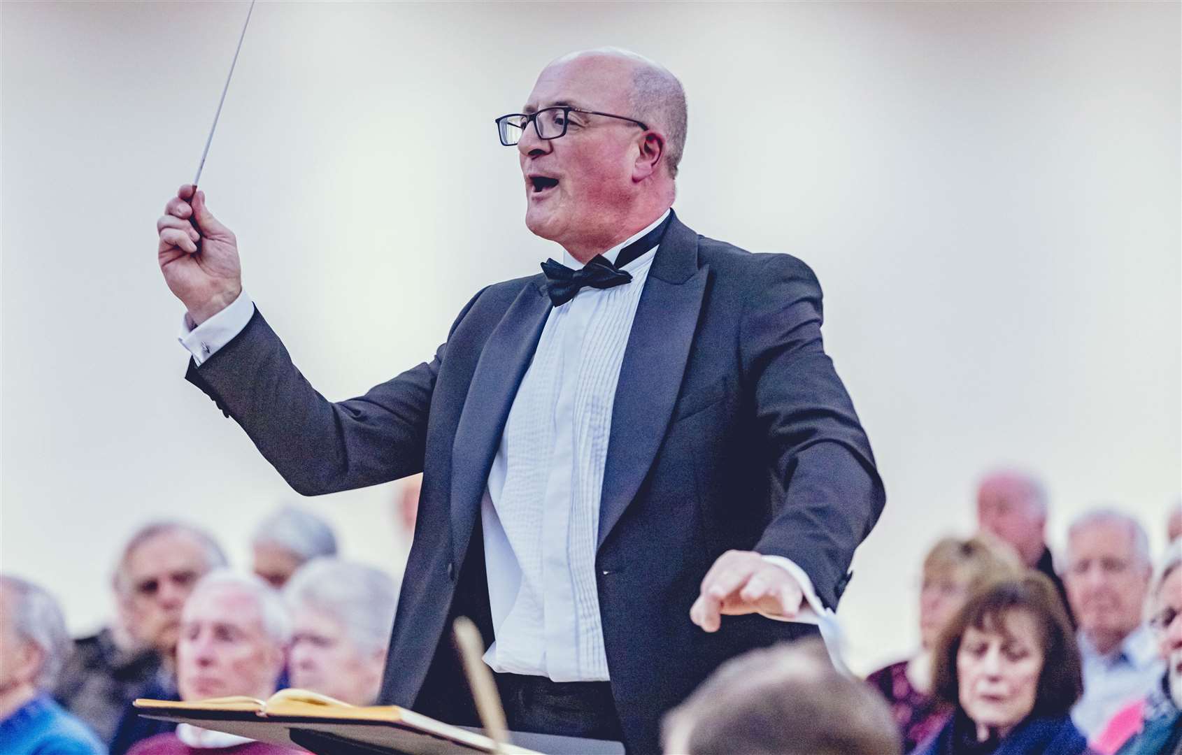 Chris McDade in his final PCS Summer Concert