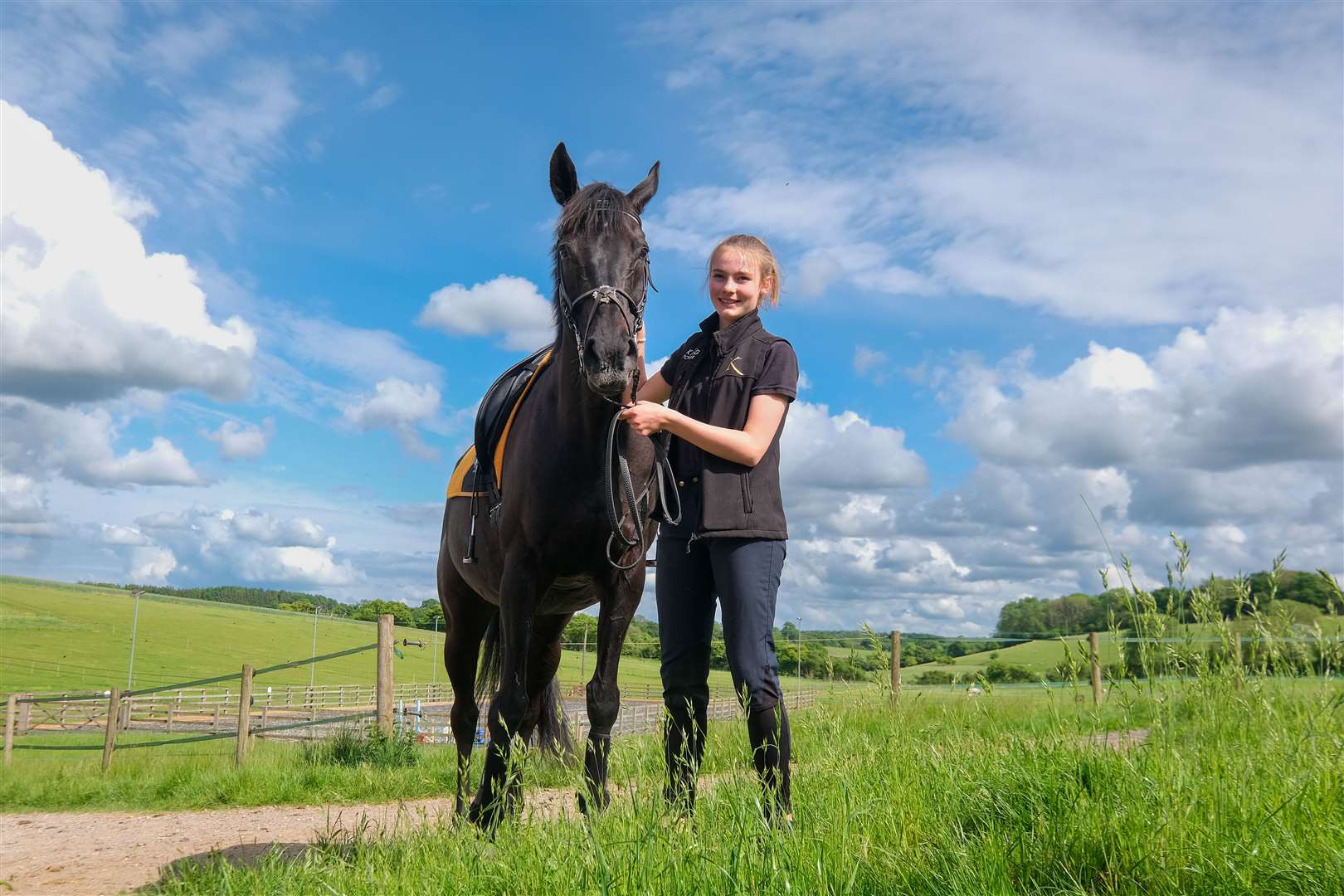 Jemima White will be riding Side Glance in the Kingsclere Jubilee Parade. (56855553)