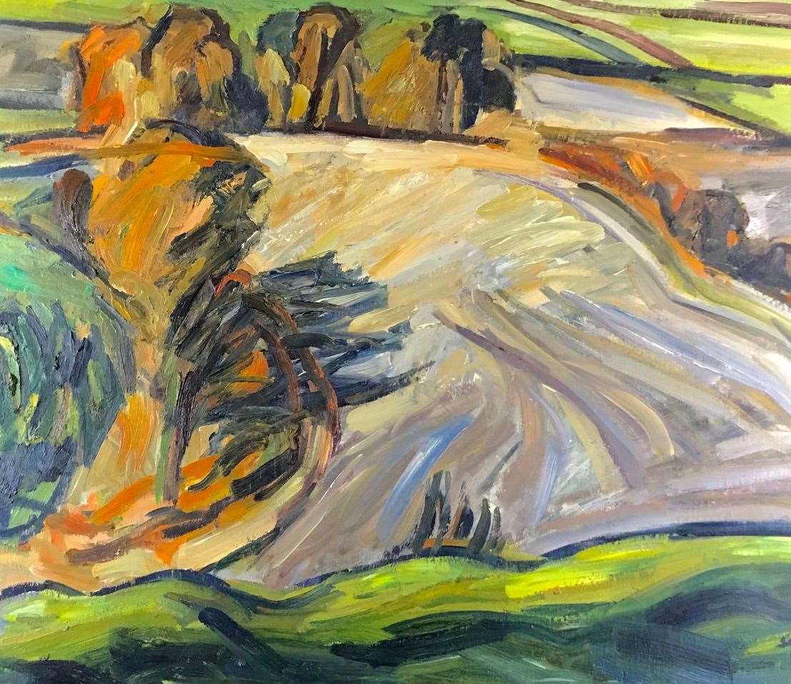 Field below the White Horse