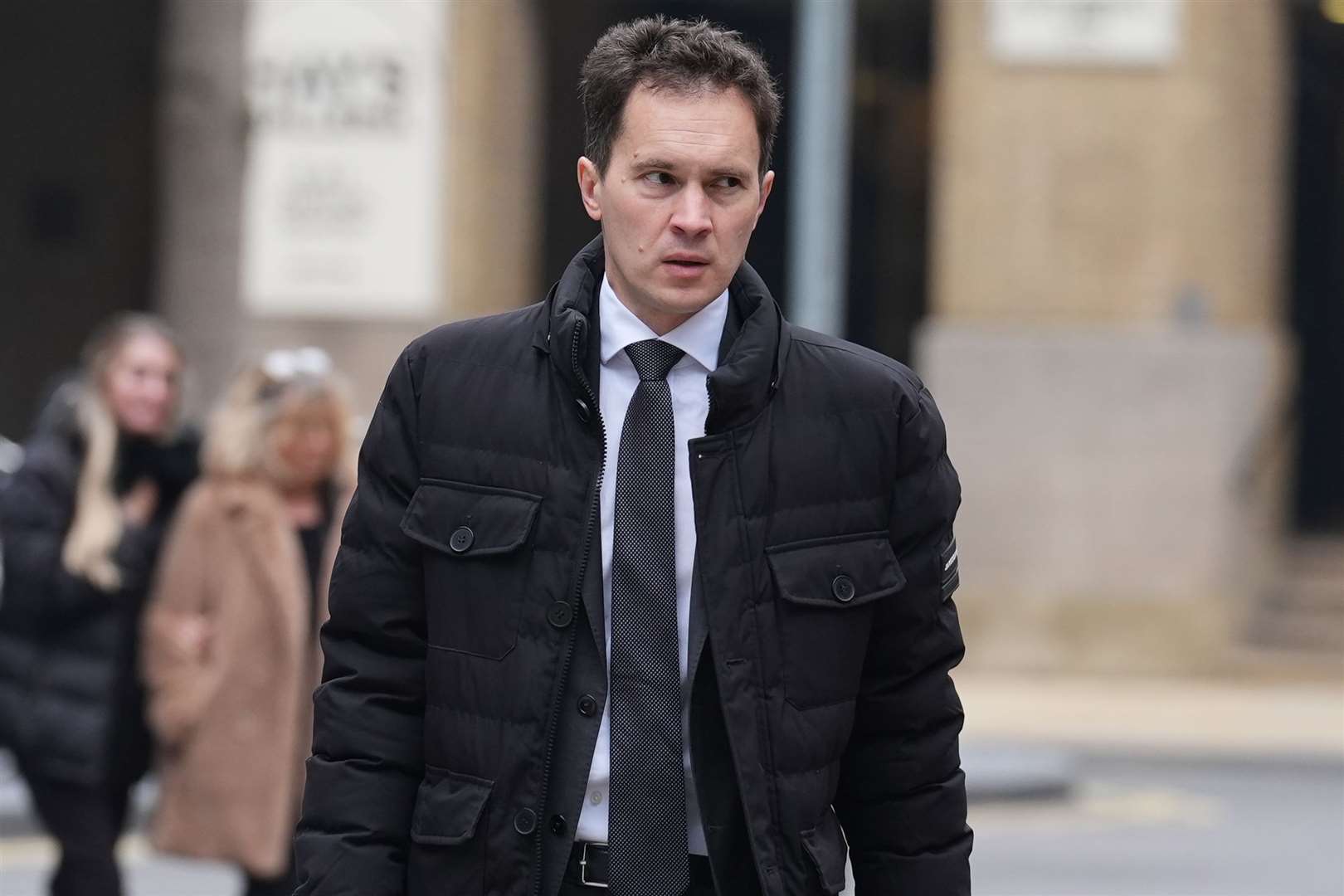 Dmitrii Ovsiannikov’s brother Alexei Owsjanikow (Lucy North/PA)