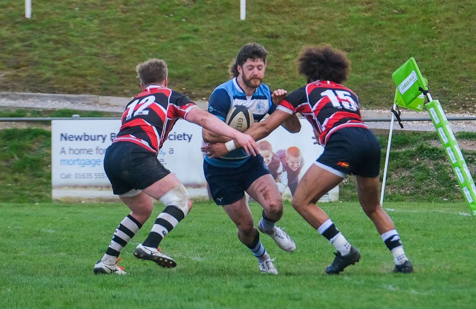 Blues in action last season