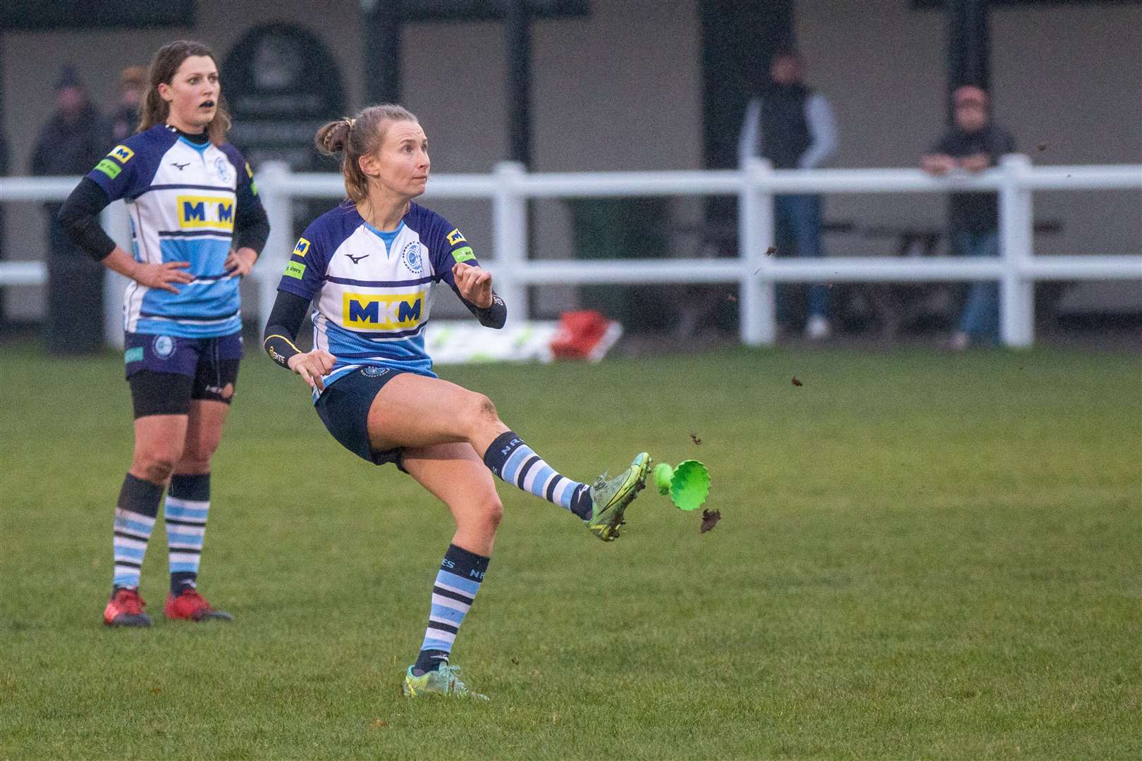 Georgia Smith gets Blues on the scoresheet with a penalty
