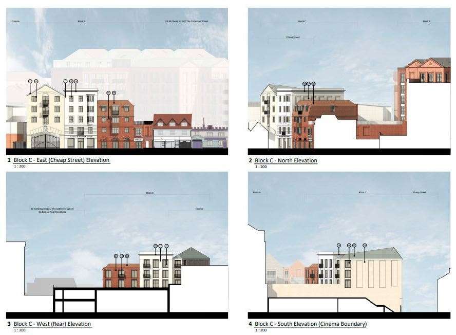 Amended plans for Eagle Quarter have been submitted