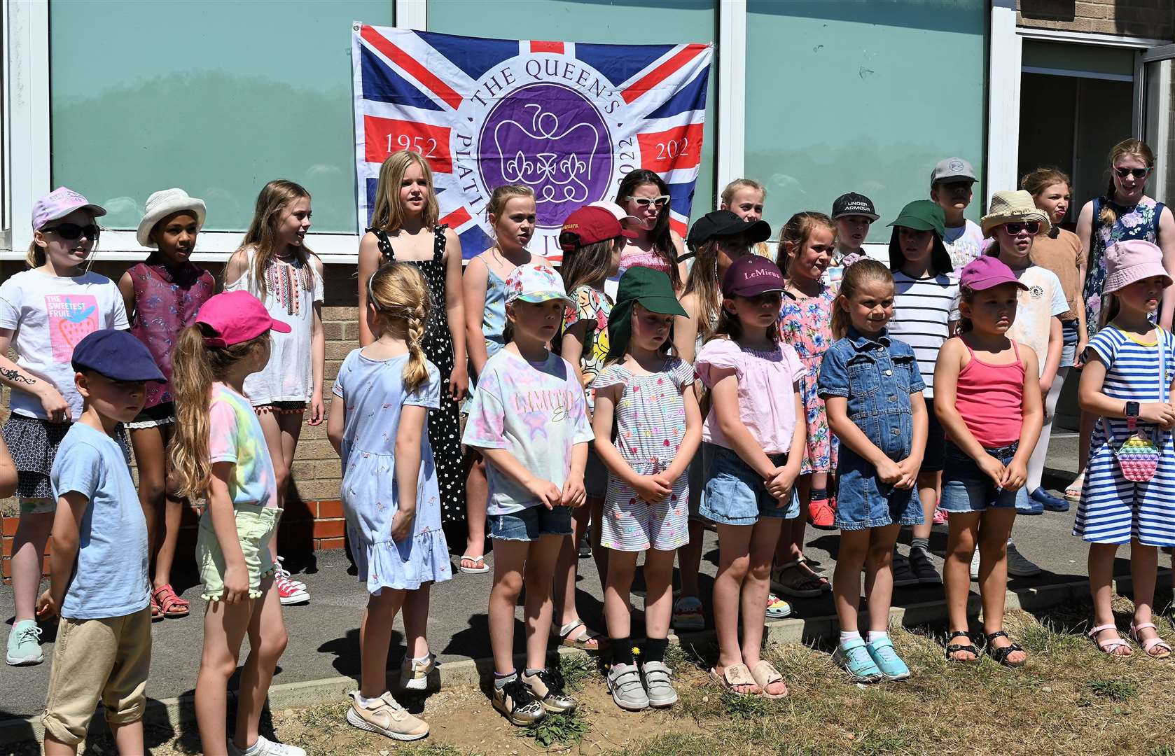 A performance from the school choir