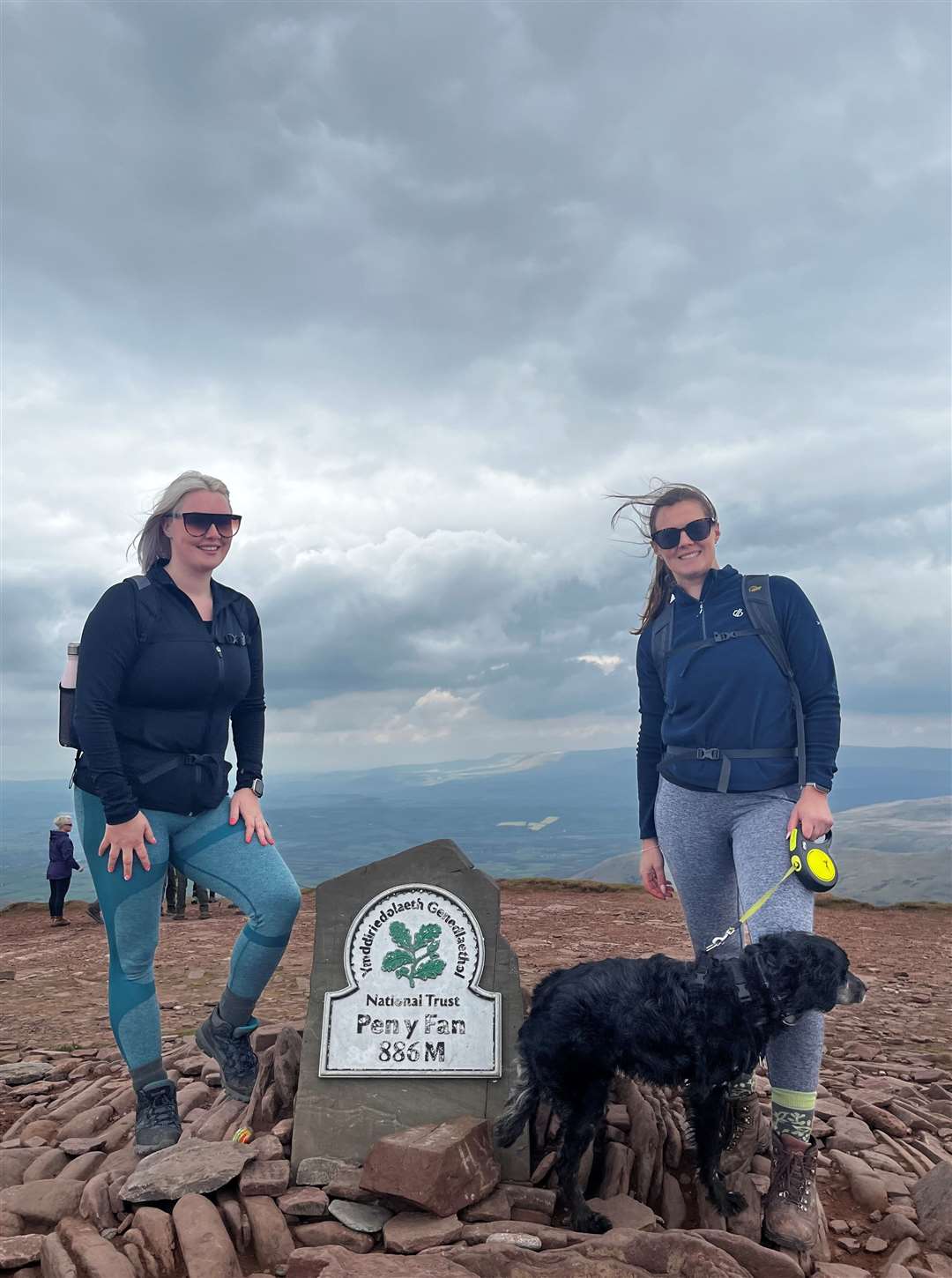 Team members in Brecon Beacons National Park, Wales, picture: Francis Construction