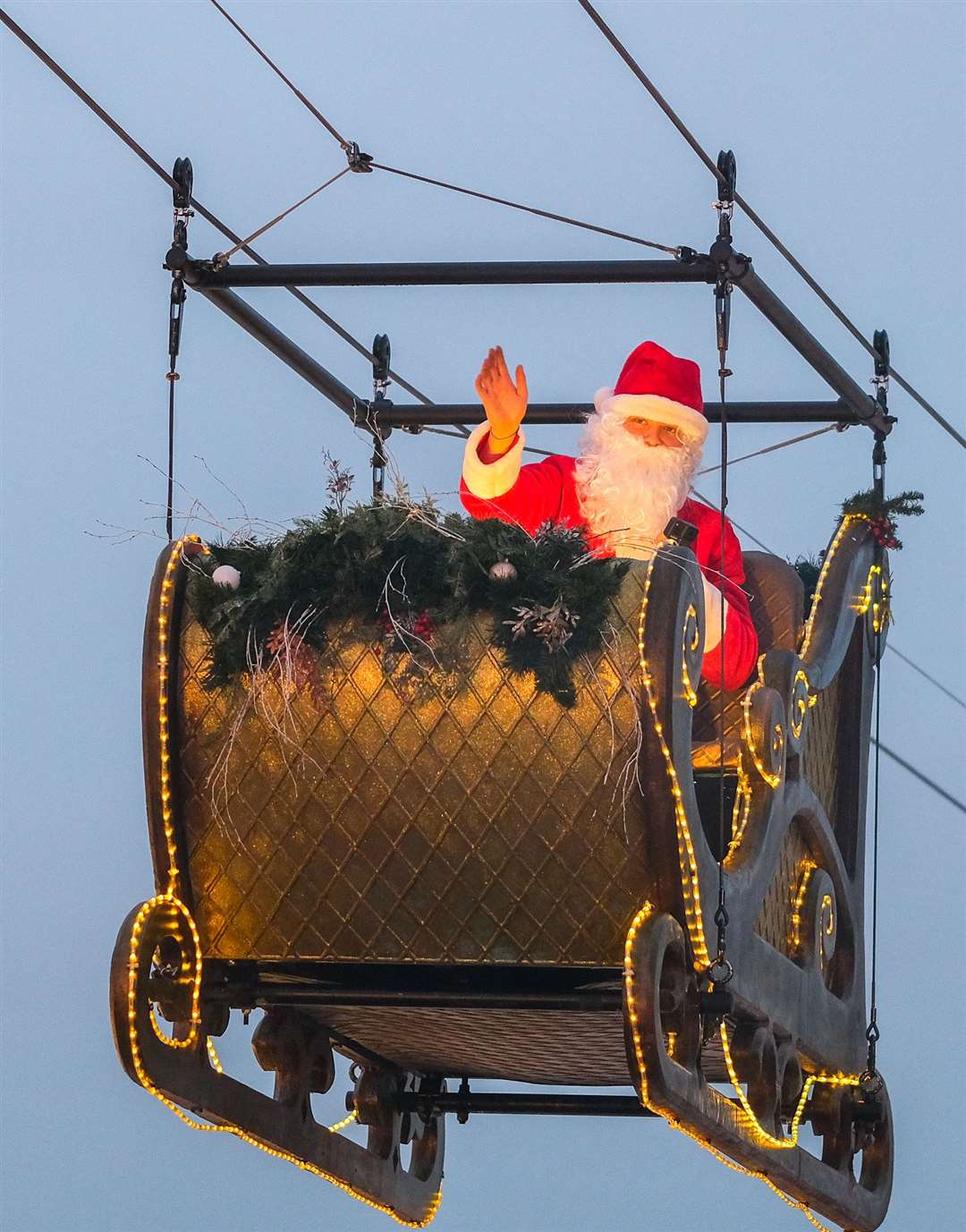The Flying Santa